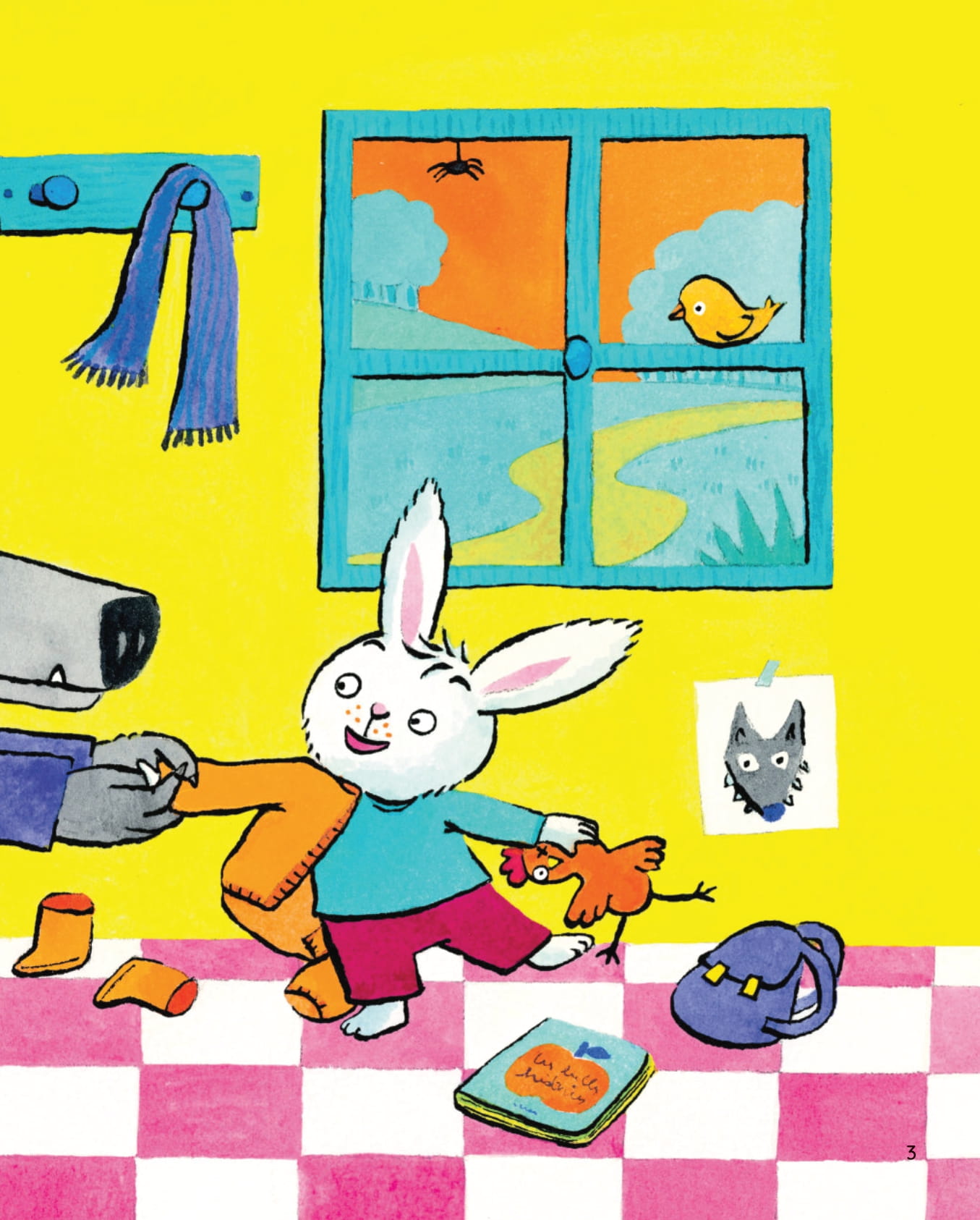 bố sói - con thỏ - đón con sớm nhé! - Ảnh 4