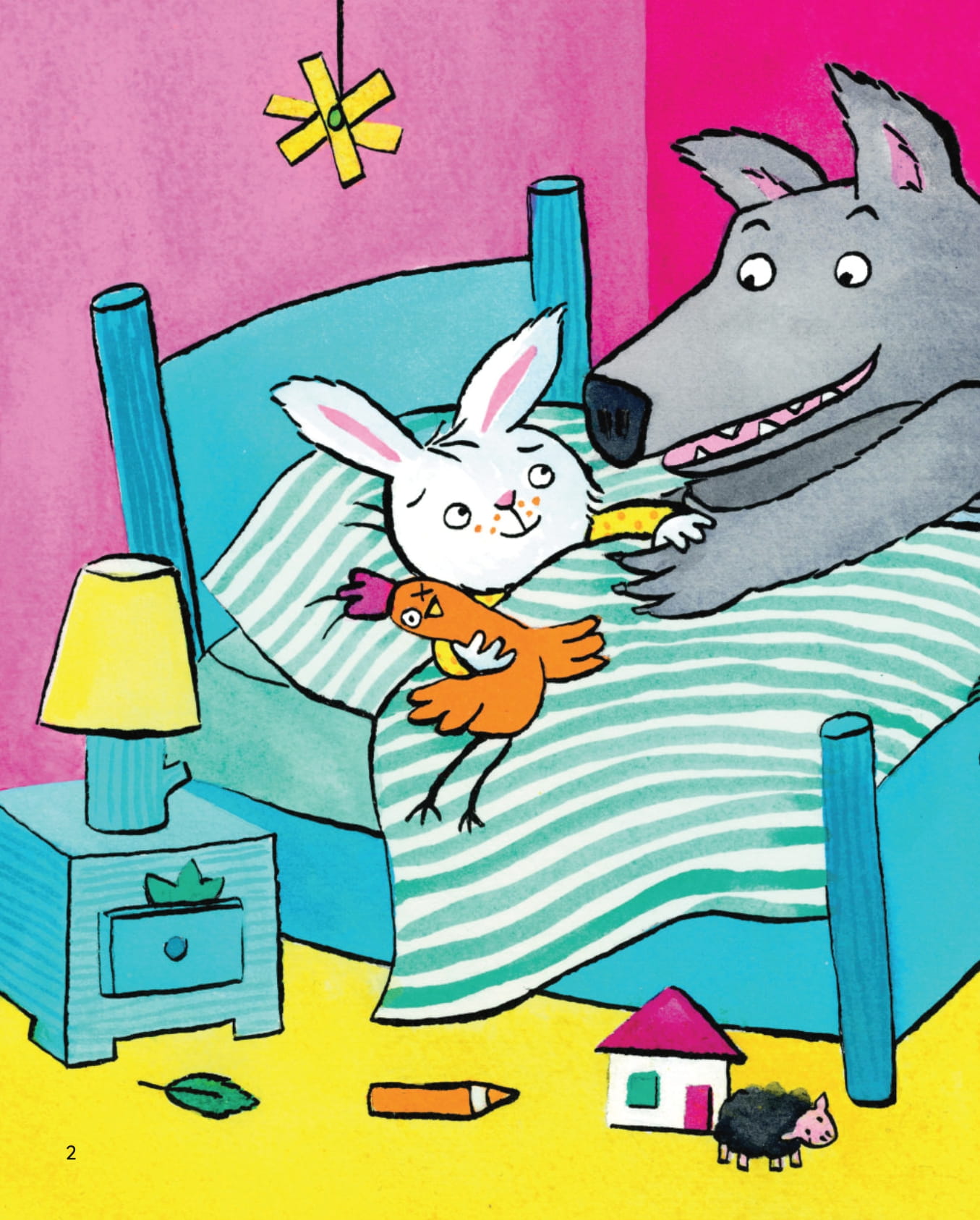 bố sói - con thỏ - ngủ đi con yêu! - Ảnh 3