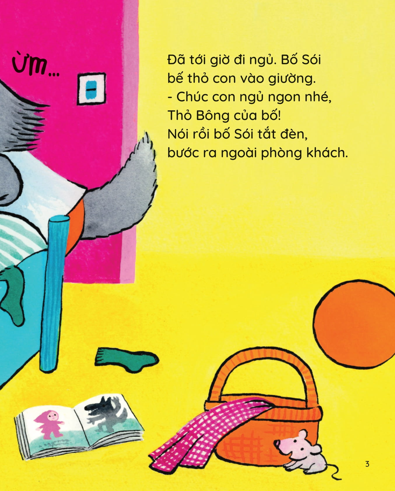 bố sói - con thỏ - ngủ đi con yêu! - Ảnh 4