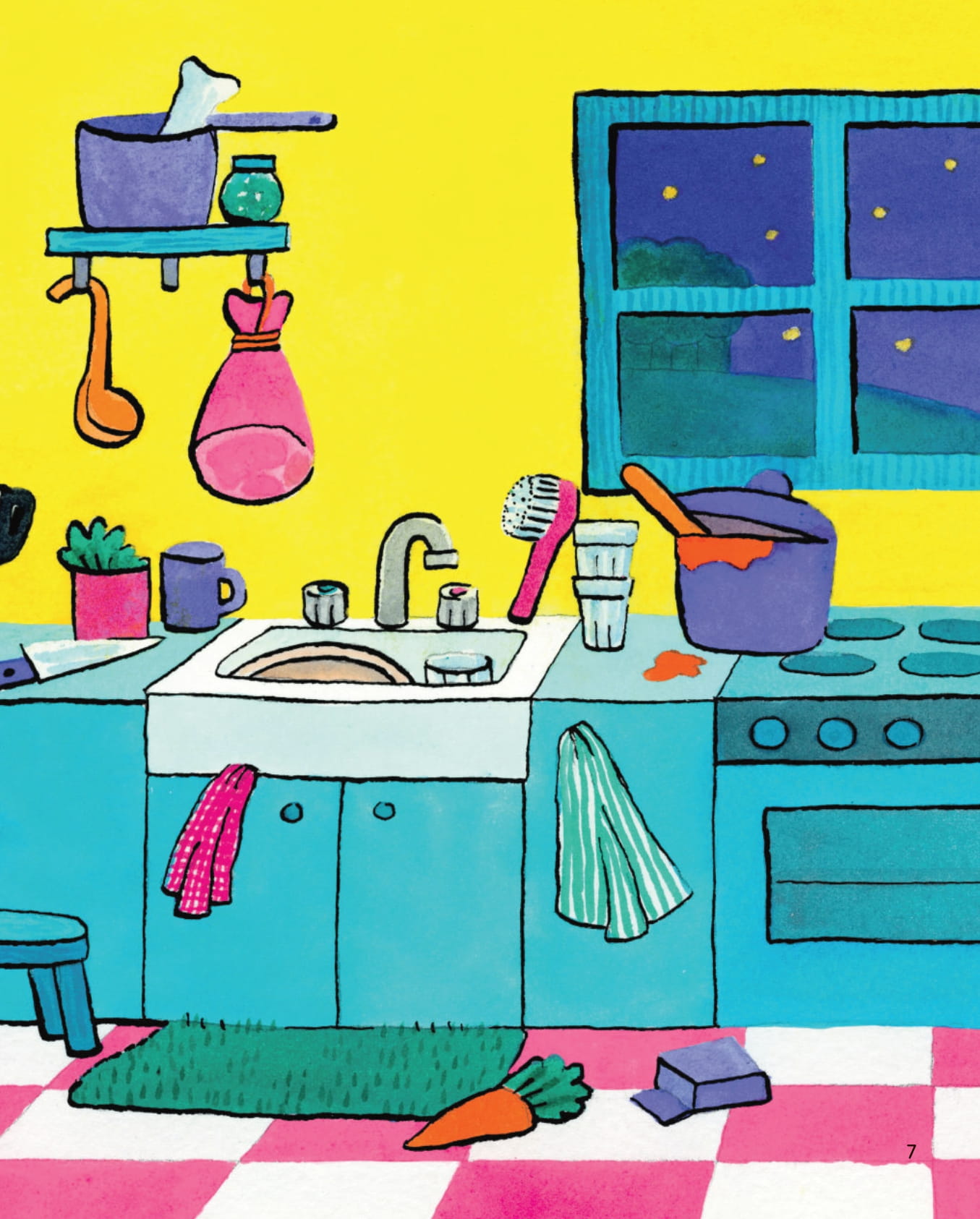 bố sói - con thỏ - ngủ đi con yêu! - Ảnh 8