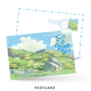 bộ sói đi thành đôi - tập 3 - bản đặc biệt - bìa cứng - tặng kèm bookmark hai mặt bồi cứng + postcard hai mặt bồi cứng + móc khóa 3 tầng + huy hiệu - Ảnh 7