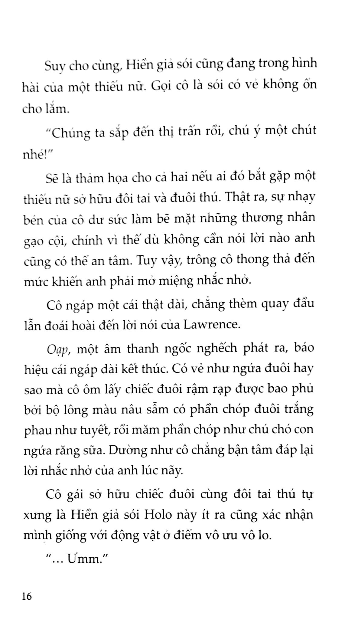 bộ sói & gia vị - tập 2 - Ảnh 6