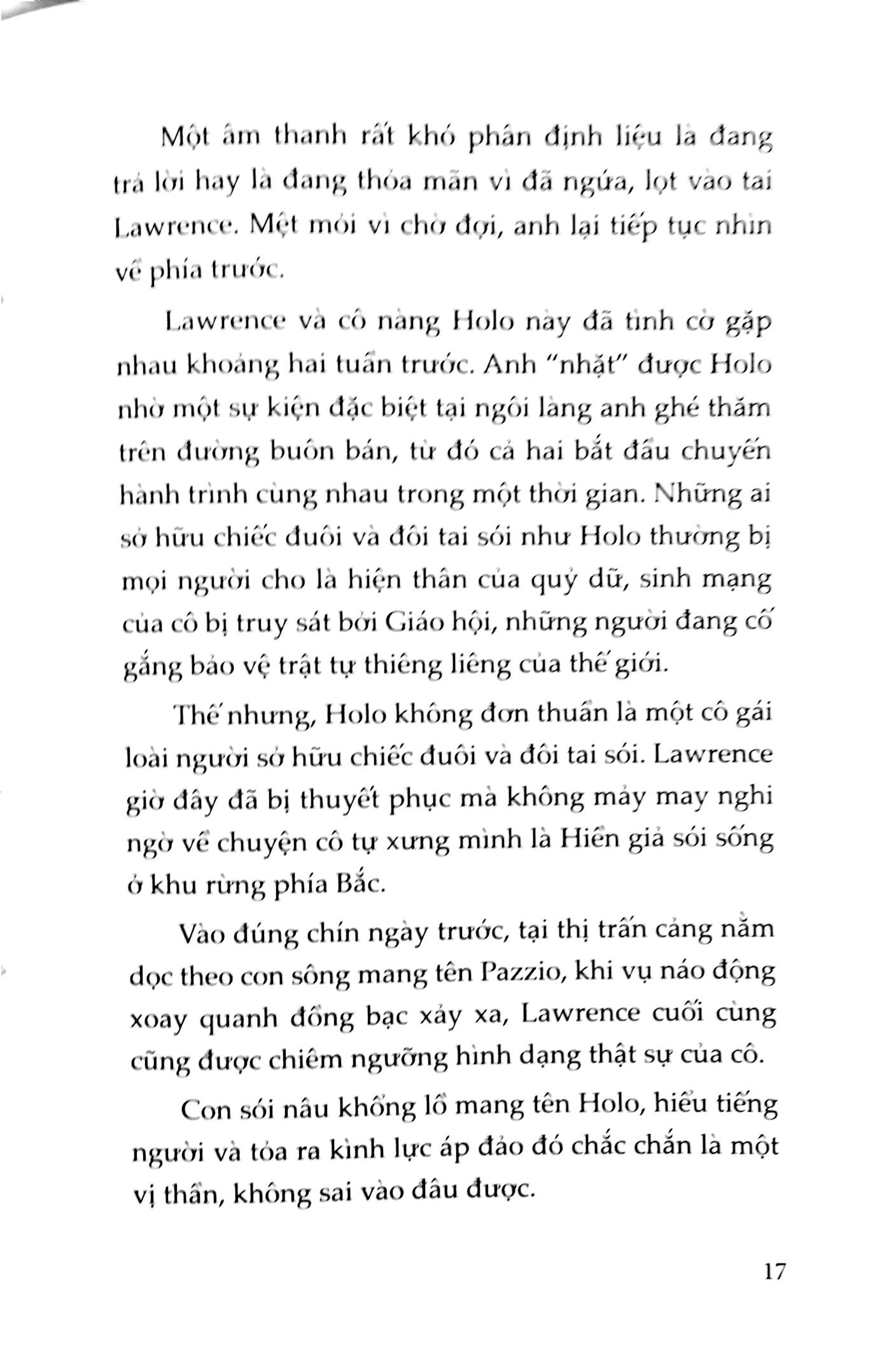 bộ sói & gia vị - tập 2 - Ảnh 7