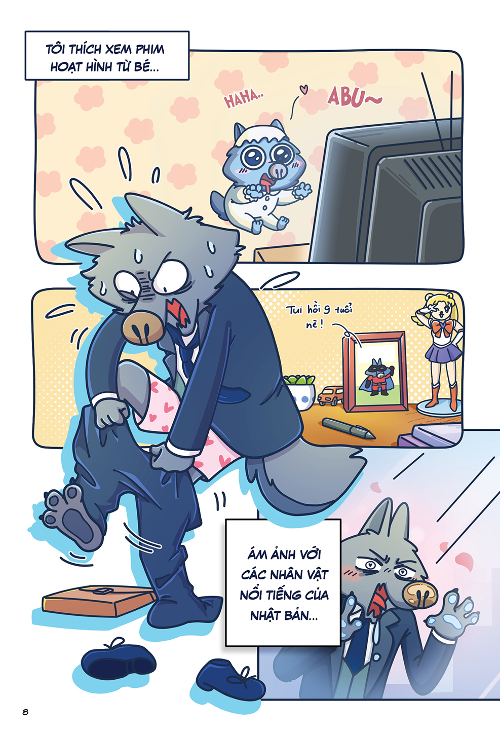 Bộ Sói Hoạ Nô - Tập 2 - Thế Giới Không Cổ Tích - Bản Đặc Biệt - Tặng Kèm 7 Thẻ Bài Tarot + 1 Móc Khóa The Fool + 1 Postcard - Ảnh 8