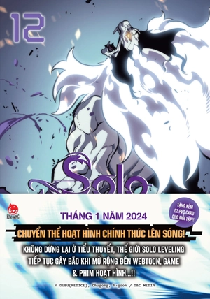 bộ solo leveling - tôi thăng cấp một mình - tập 12 - tặng kèm obi + 2 pvc card - Ảnh 3