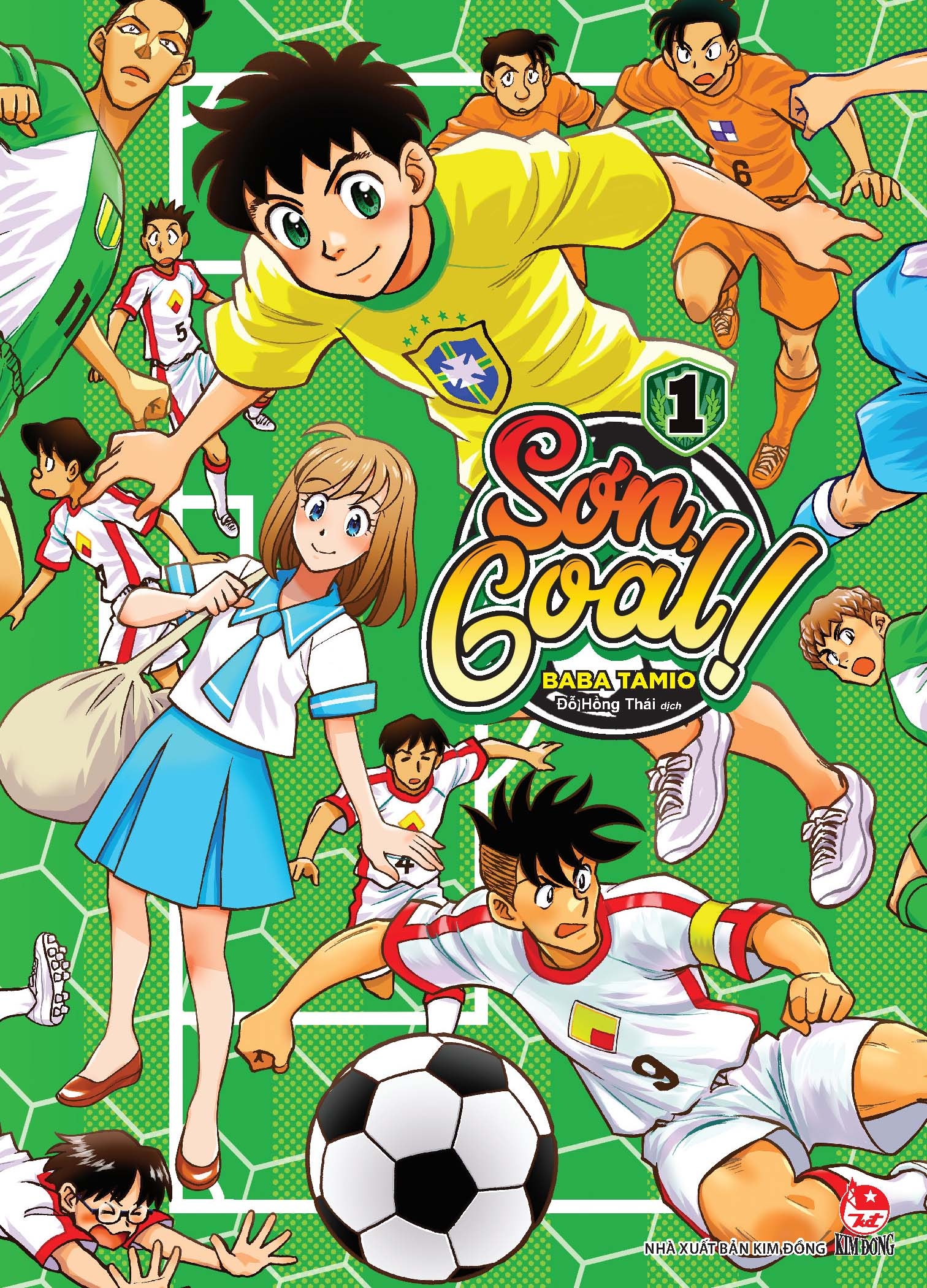 bộ sơn, goal! - tập 1 - tặng kèm obi + bìa bonus + postcard độc quyền - Ảnh 2