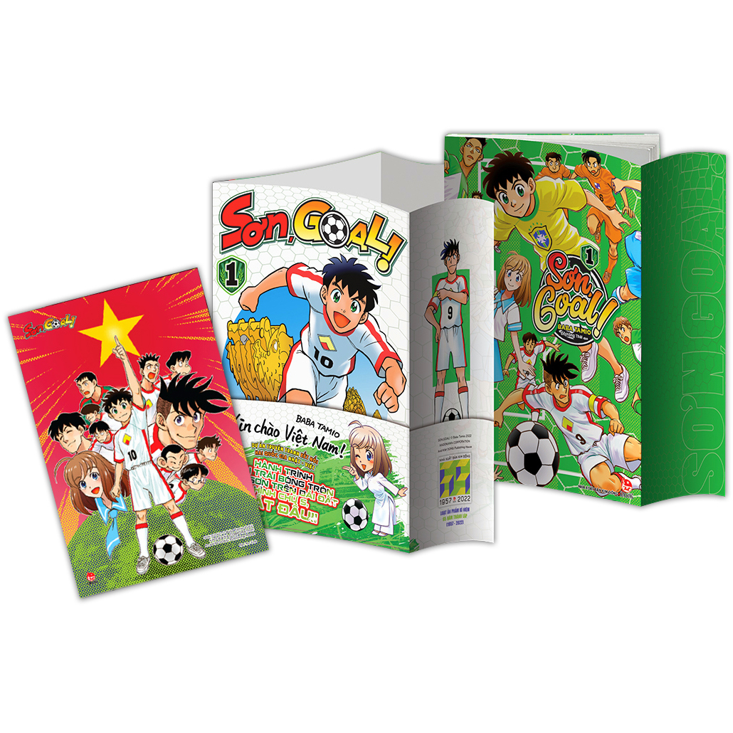 bộ sơn, goal! - tập 1 - tặng kèm obi + bìa bonus + postcard độc quyền - Ảnh 4
