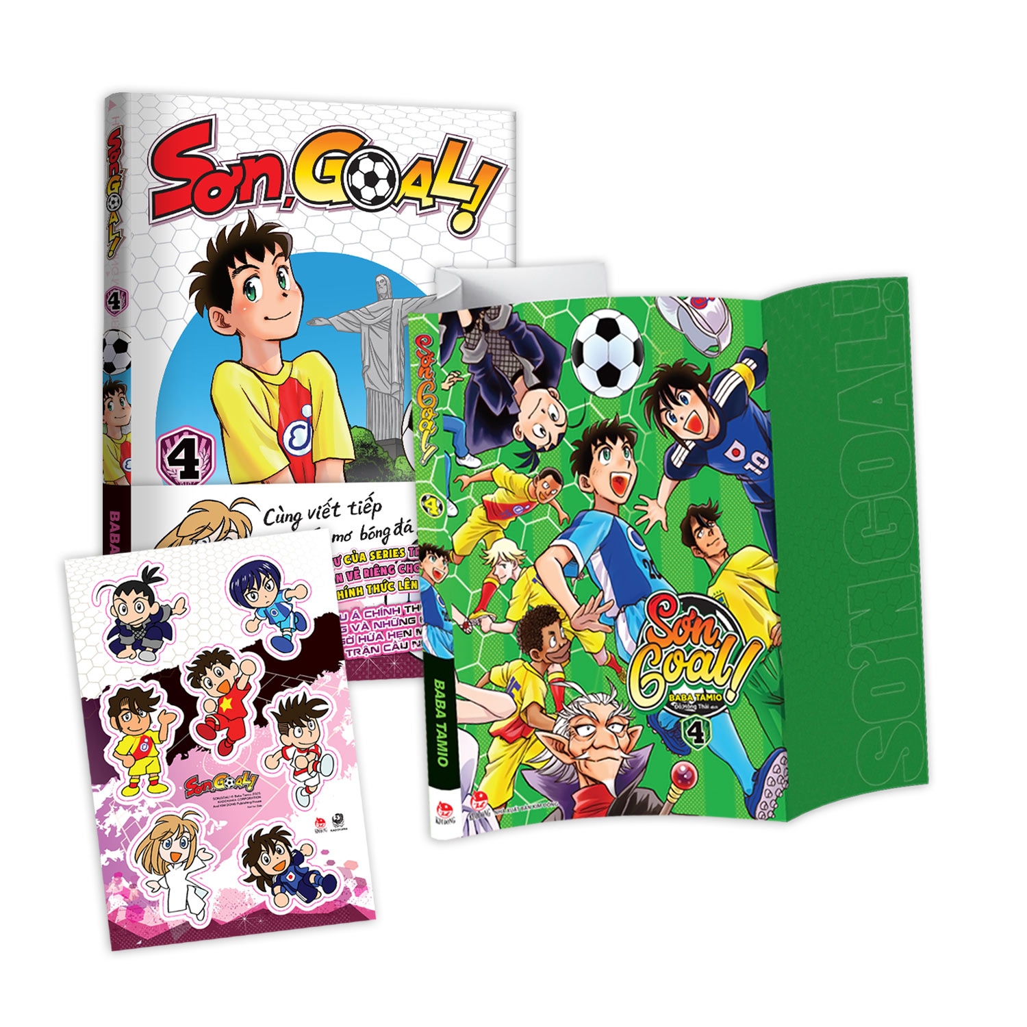 Bộ Sơn, Goal! - Tập 4 - Tặng Kèm Bìa Áo Đặc Biệt + Bảng Sticker - Ảnh 2