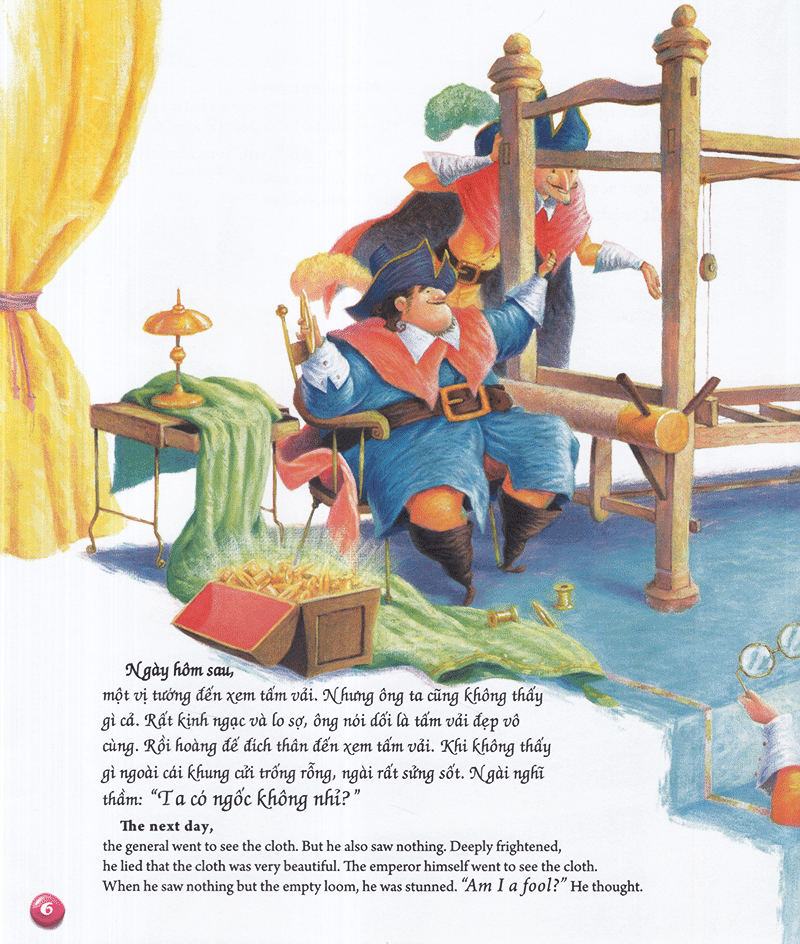 bộ song ngữ andecxen 1 - bộ quần áo mới của hoàng đế - Ảnh 10