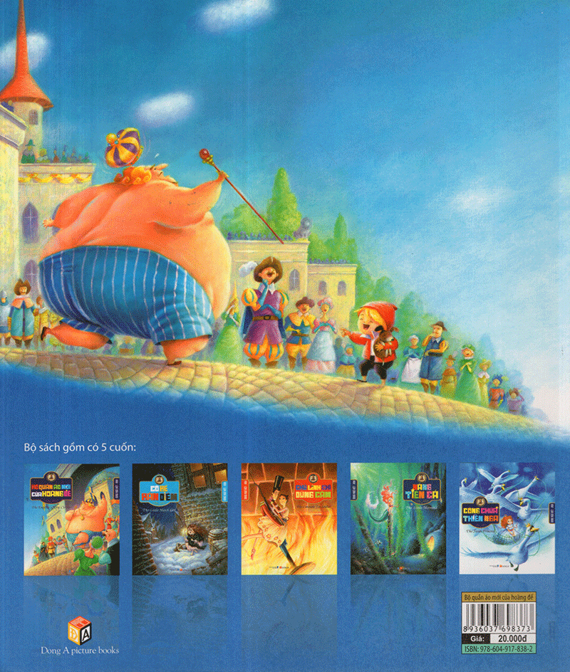 bộ song ngữ andecxen 1 - bộ quần áo mới của hoàng đế - Ảnh 14