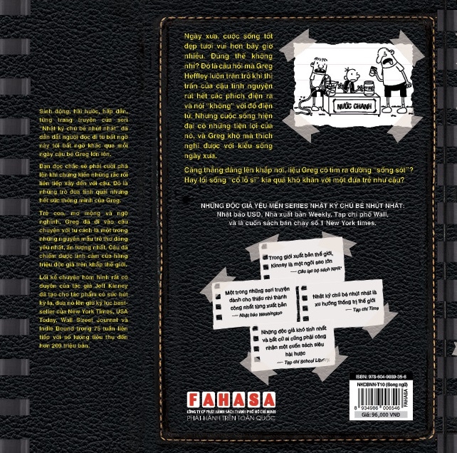 bộ song ngữ việt - anh - diary of a wimpy kid - nhật ký chú bé nhút nhát - tập 10: những ngày xưa cũ - old school - Ảnh 3