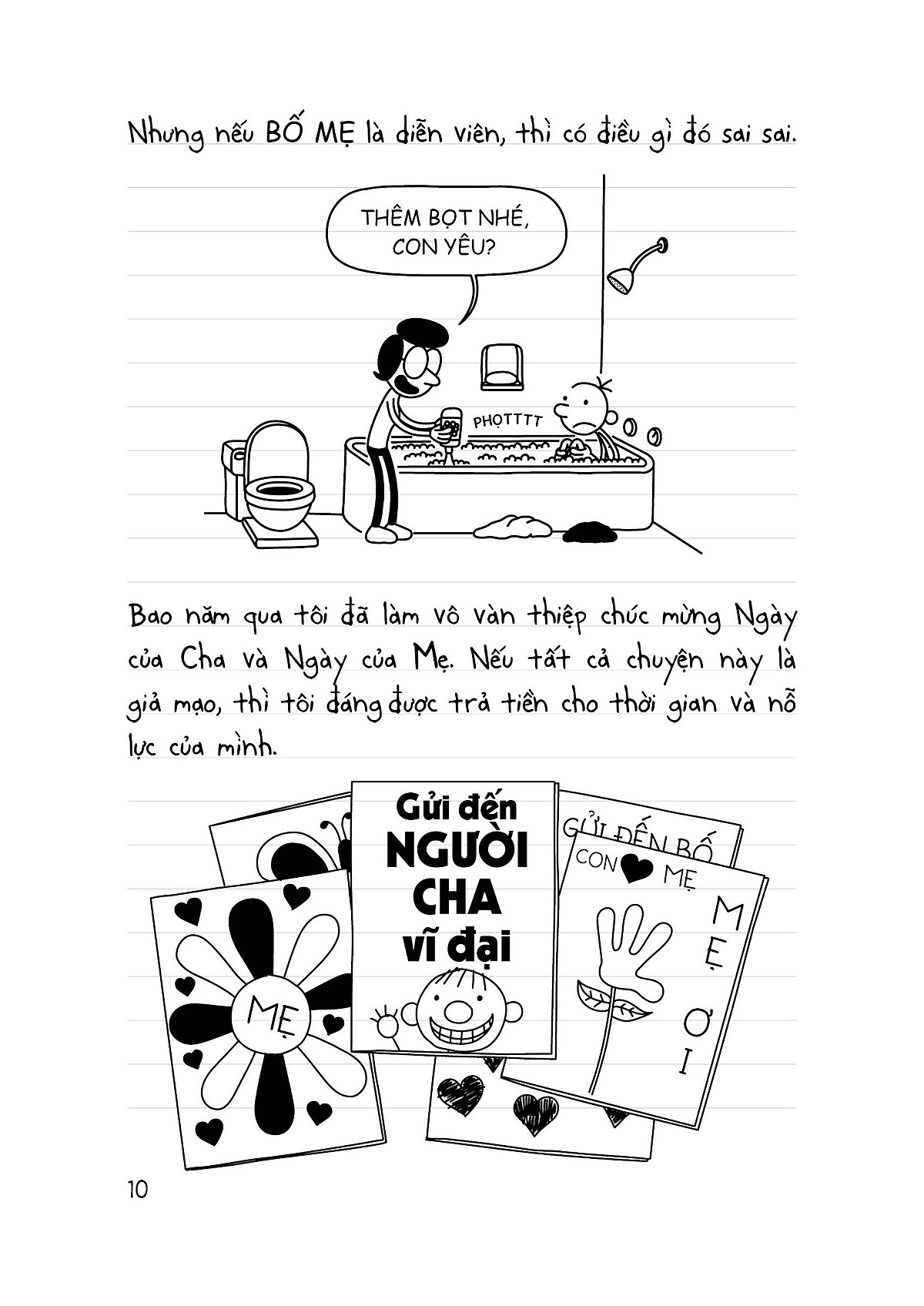 bộ song ngữ việt - anh - diary of a wimpy kid - nhật ký chú bé nhút nhát - tập 11: cược gấp đôi - double down - Ảnh 10