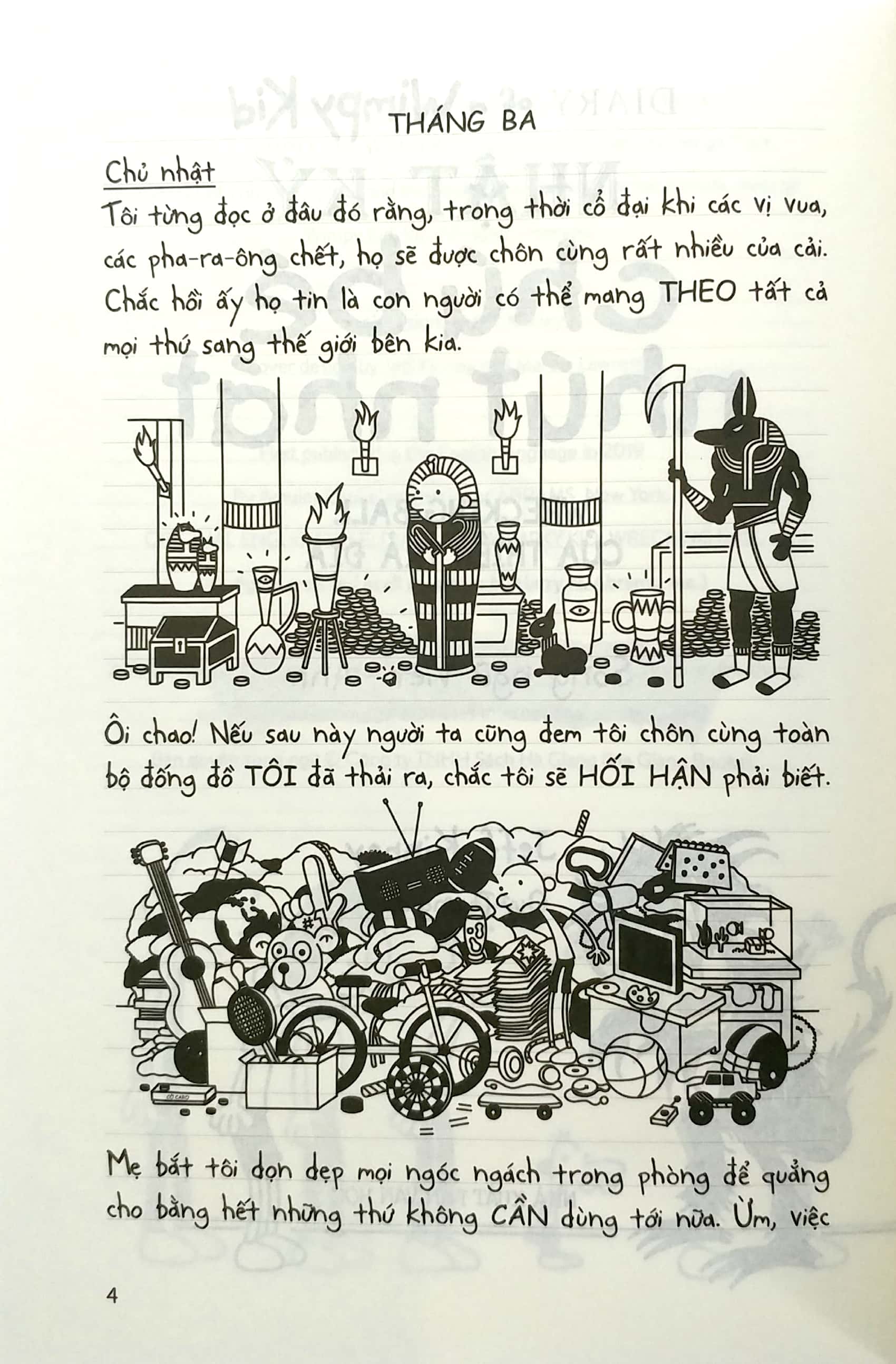 bộ song ngữ việt - anh - diary of a wimpy kid - nhật ký chú bé nhút nhát - tập 14: của thiên trả địa - wrecking ball - Ảnh 3