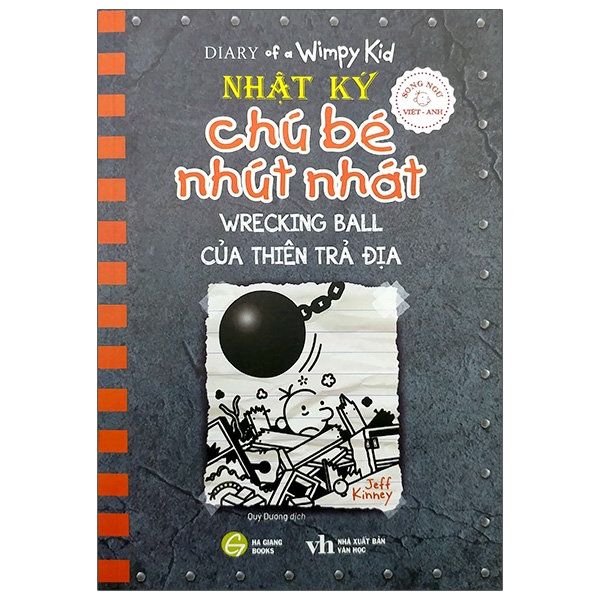 Bộ Song Ngữ Việt - Anh - Diary Of A Wimpy Kid - Nhật Ký Chú Bé Nhút Nhát - Tập 17: Bỉm Toang - Diper Överlöde - Ảnh 10