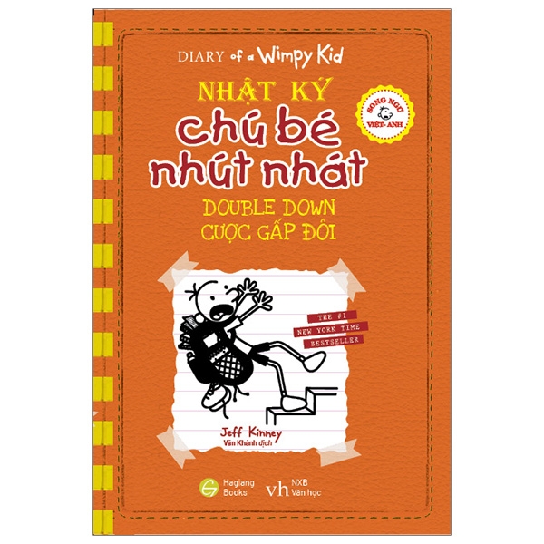 Bộ Song Ngữ Việt - Anh - Diary Of A Wimpy Kid - Nhật Ký Chú Bé Nhút Nhát - Tập 17: Bỉm Toang - Diper Överlöde - Ảnh 16
