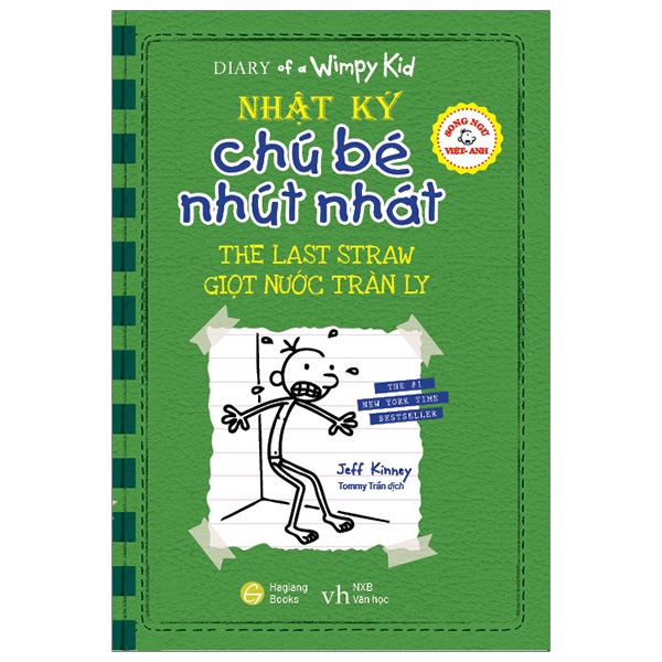Bộ Song Ngữ Việt - Anh - Diary Of A Wimpy Kid - Nhật Ký Chú Bé Nhút Nhát - Tập 17: Bỉm Toang - Diper Överlöde - Ảnh 24