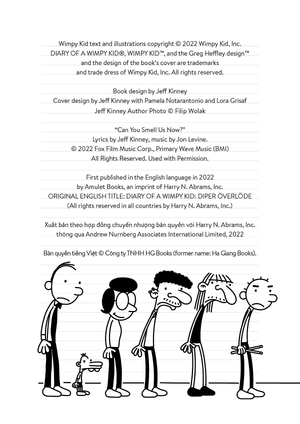 bộ song ngữ việt - anh - diary of a wimpy kid - nhật ký chú bé nhút nhát - tập 17: bỉm toang - diper överlöde - Ảnh 5
