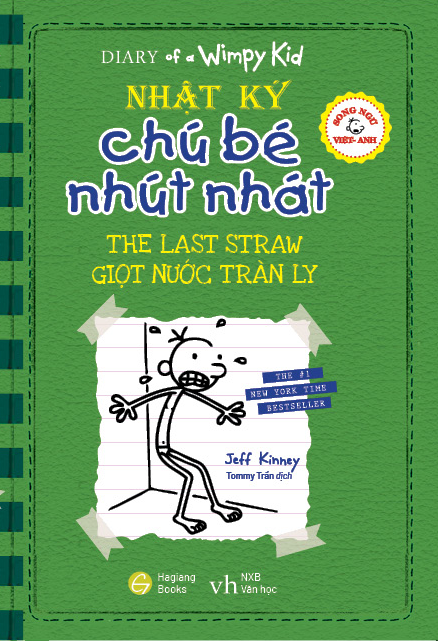 bộ song ngữ việt - anh - diary of a wimpy kid - nhật ký chú bé nhút nhát - tập 3: giọt nước tràn ly - the last straw - Ảnh 2
