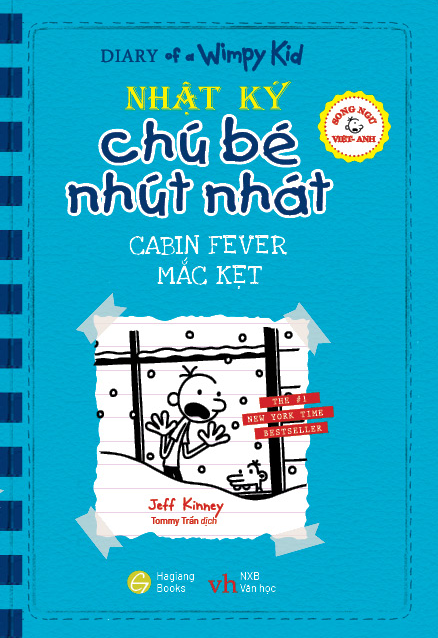 bộ song ngữ việt - anh - diary of a wimpy kid - nhật ký chú bé nhút nhát - tập 6: mắc kẹt - cabin fever - Ảnh 2