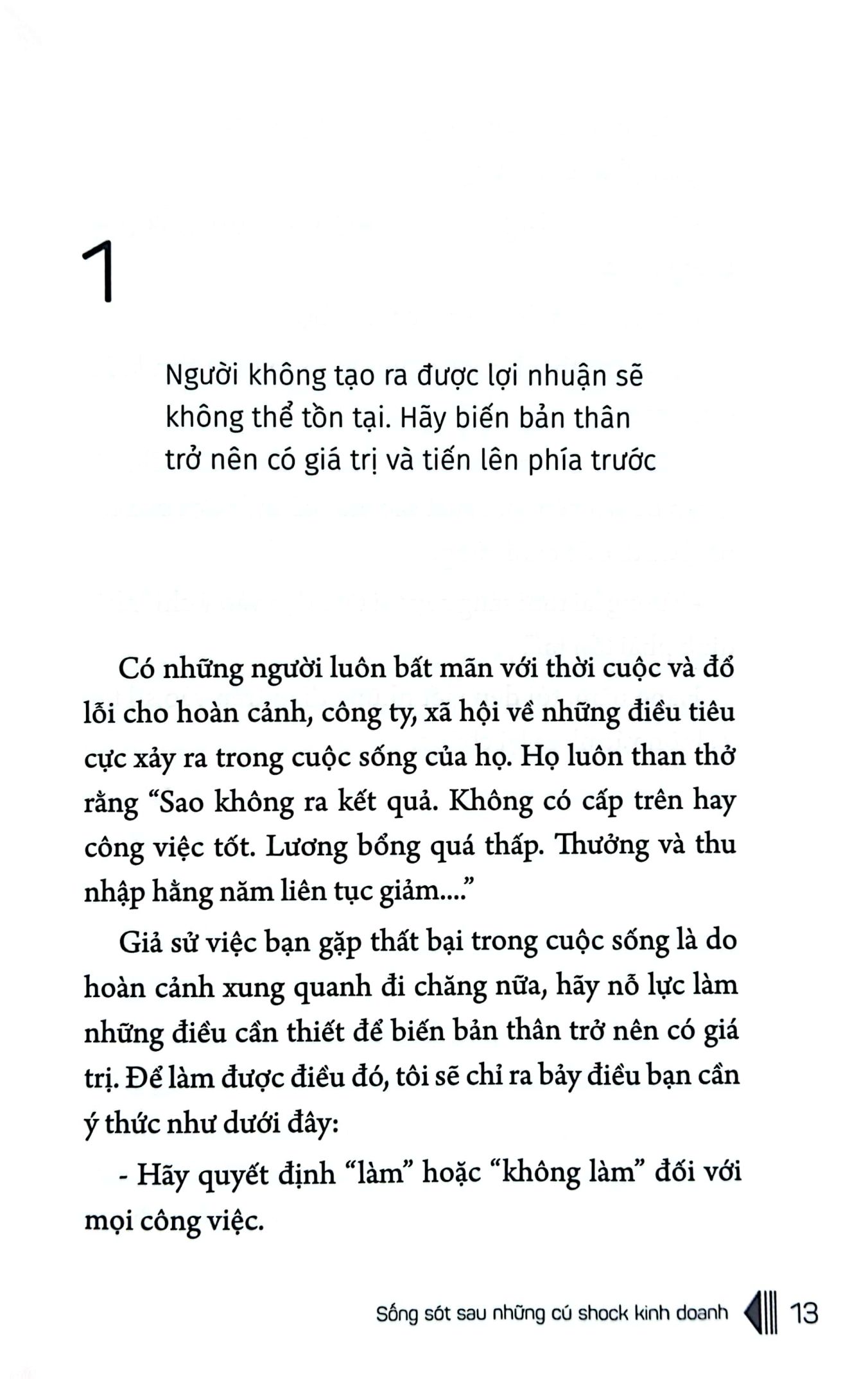 bộ sống sót sau những cú shock kinh doanh - tập 3 - Ảnh 8