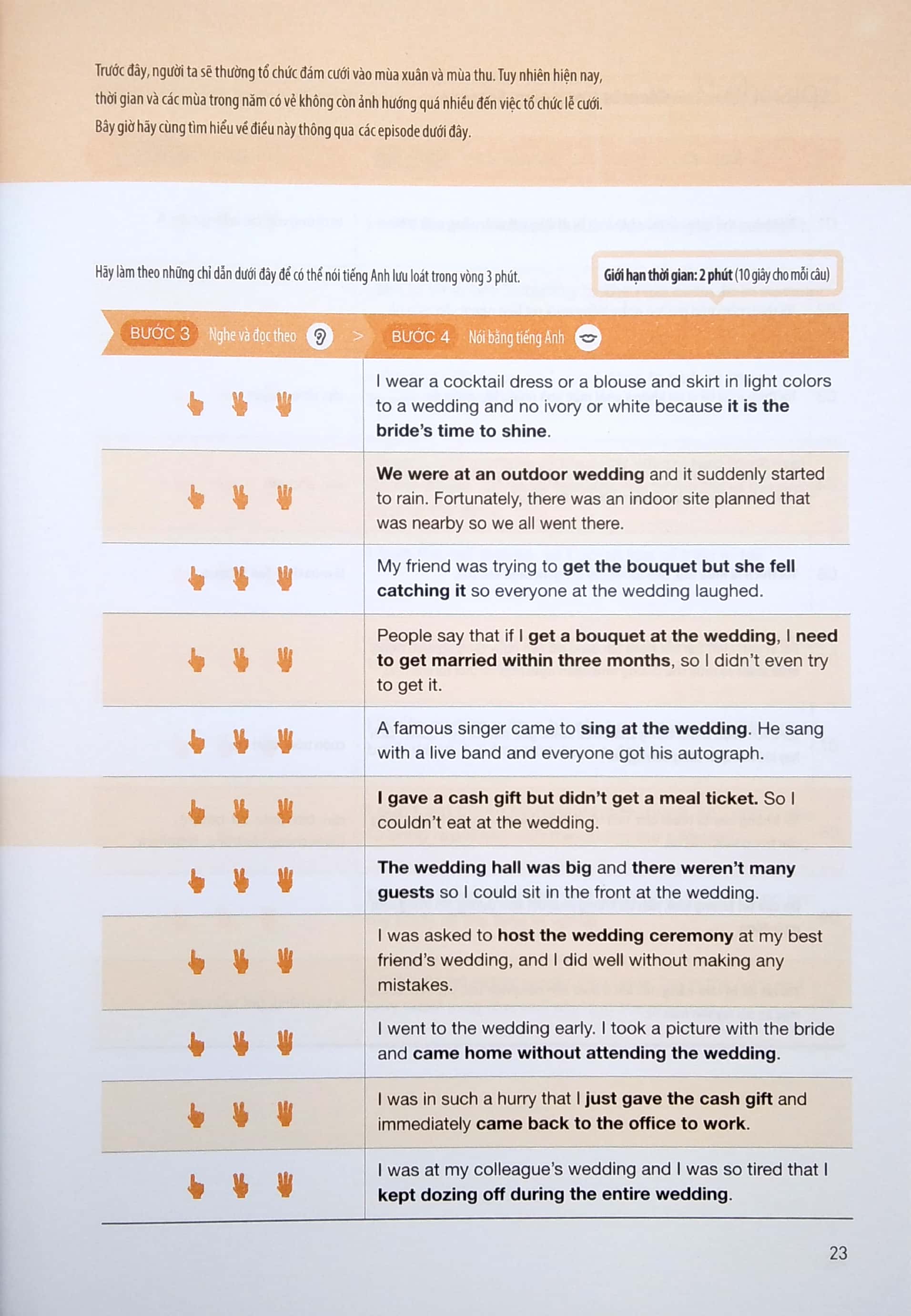 bộ speaking matrix - 3 phút nói tiếng anh như gió - Ảnh 6