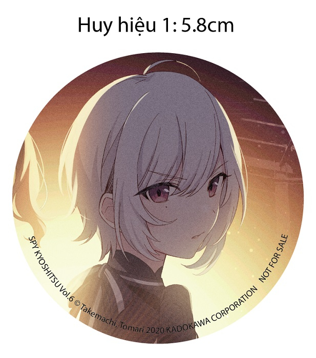 bộ spy room - lớp học điệp viên - tập 6: hyakki zibia - bản đặc biệt - tặng kèm bookmark + thẻ nhân vật + huy hiệu + móc khóa - Ảnh 5