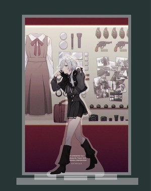 bộ spy room - lớp học điệp viên - tập 7: hyoujin monika - bản siêu đặc biệt - tặng kèm bookmark + thẻ nhân vật + huy hiệu + standee - Ảnh 6