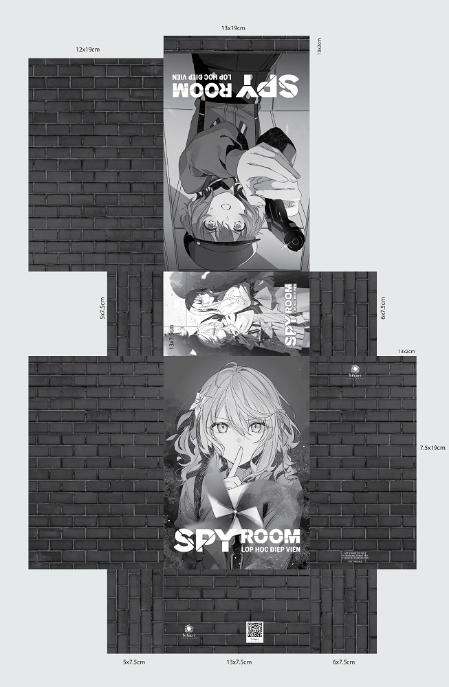 Bộ SPY ROOM - Lớp Học Điệp Viên - Tập 8 - Sougen Sara - Bản Đặc Biệt - Tặng Kèm Bookmark + Thẻ Nhân Vật + Huy Hiệu + Hộp Boxset - Ảnh 6