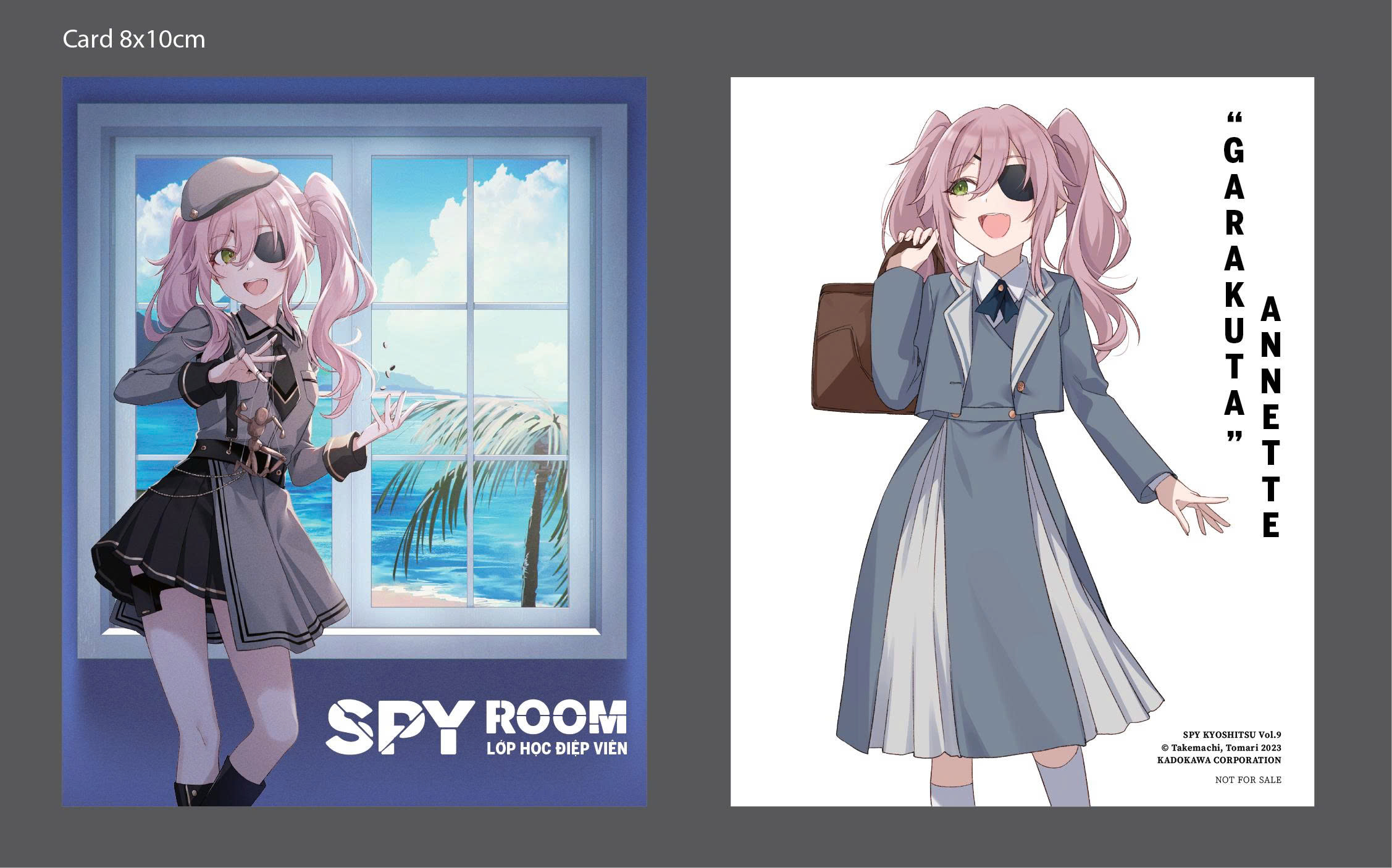 Bộ
SPY ROOM - Lớp Học Điệp Viên - Tập 9 - "Garakuta" Annette - Bản Đặc Biệt - Tặng Kèm Card + Poker Chip - Ảnh 3