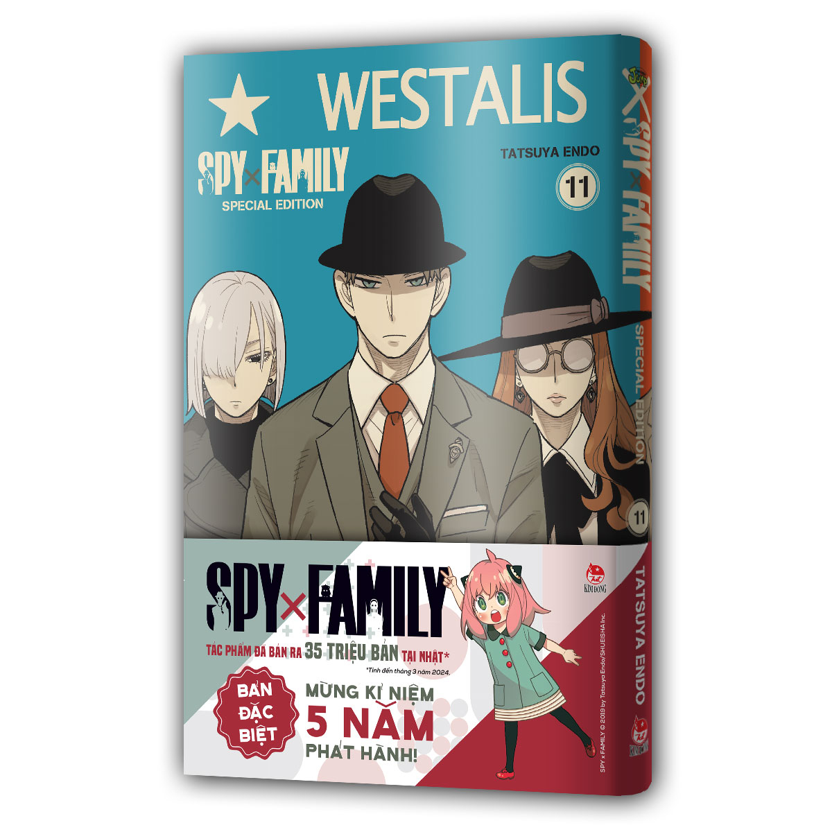Bộ Spy X Family - Tập 11 - Bản Đặc Biệt - Tặng Kèm Obi + Bìa Áo PVC + Standee Acrylic - Ảnh 3