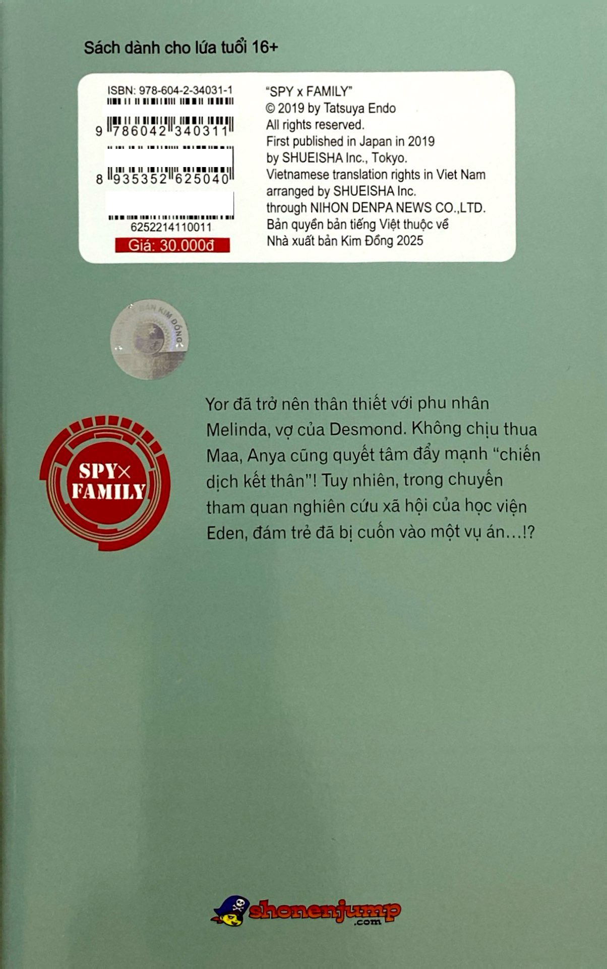 Bộ Spy X Family - Tập 11 (Tái Bản 2025) - Ảnh 8