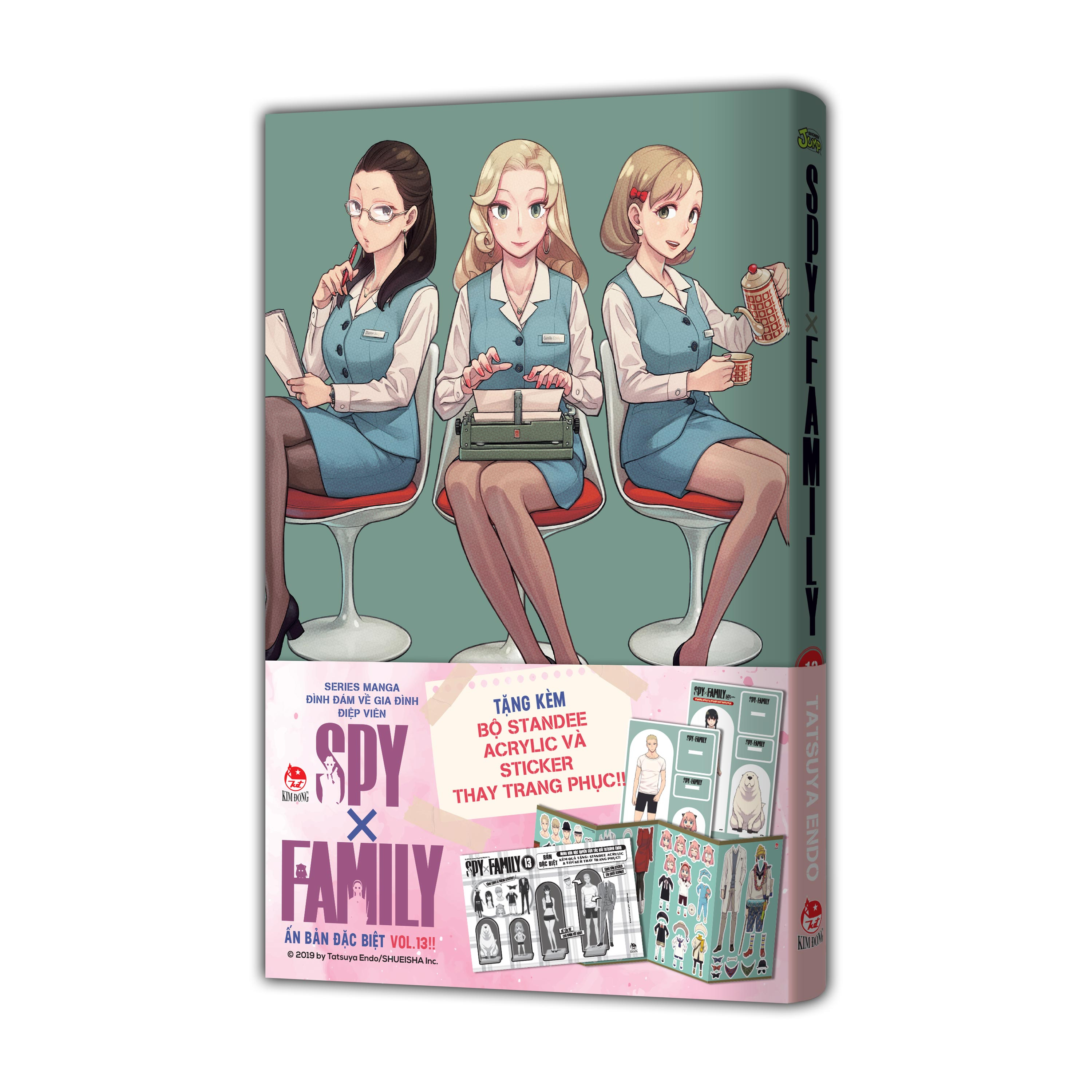 Bộ Spy X Family - Tập 13 - Bản Đặc Biệt - Tặng Kèm Set Standee Acrylic + Set Sticker - Ảnh 3