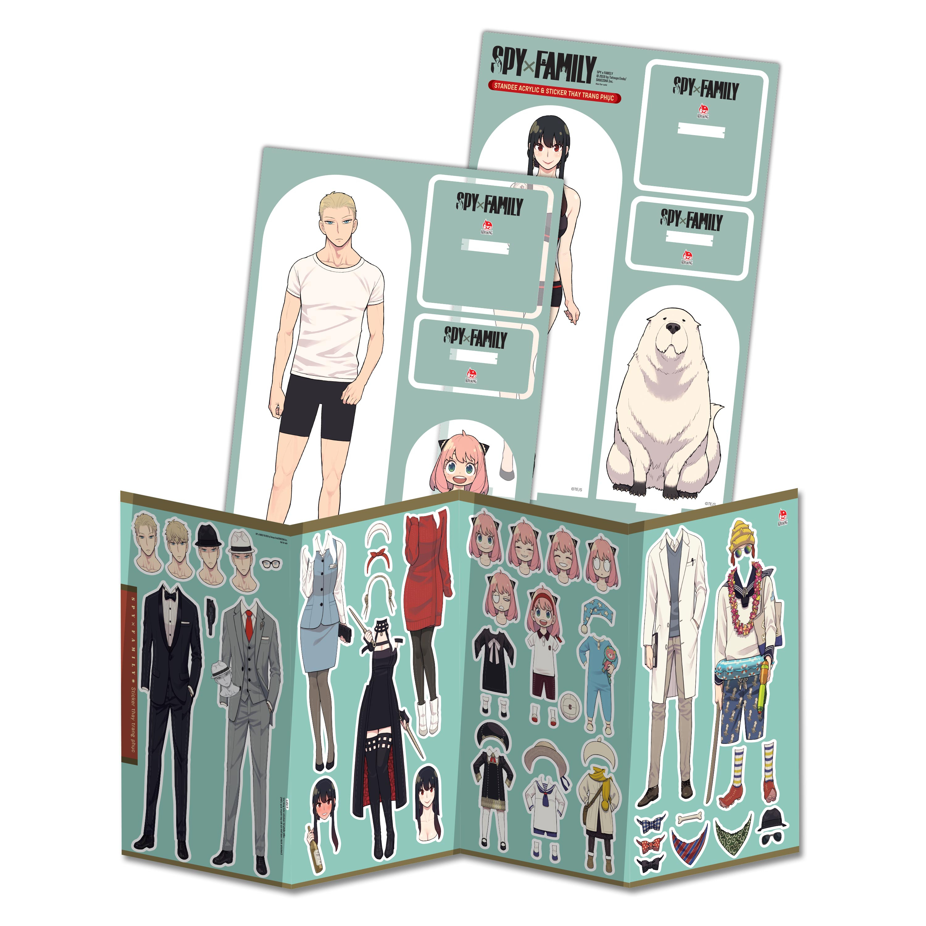 Bộ Spy X Family - Tập 13 - Bản Đặc Biệt - Tặng Kèm Set Standee Acrylic + Set Sticker - Ảnh 4