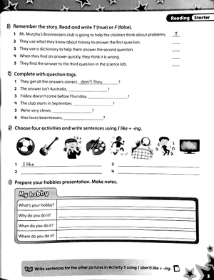 bộ starlight: level 6: workbook - Ảnh 6