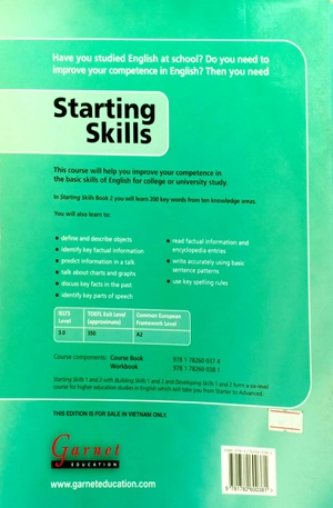 bộ starting skills international edition level 2 work book - Ảnh 10