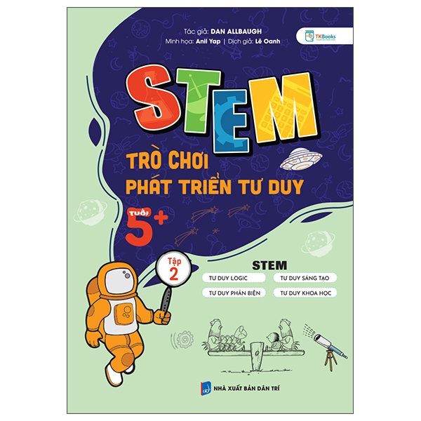 Bộ STEM Trò Chơi Phát Triển Tư Duy - Tuổi 5+ - Tập 2