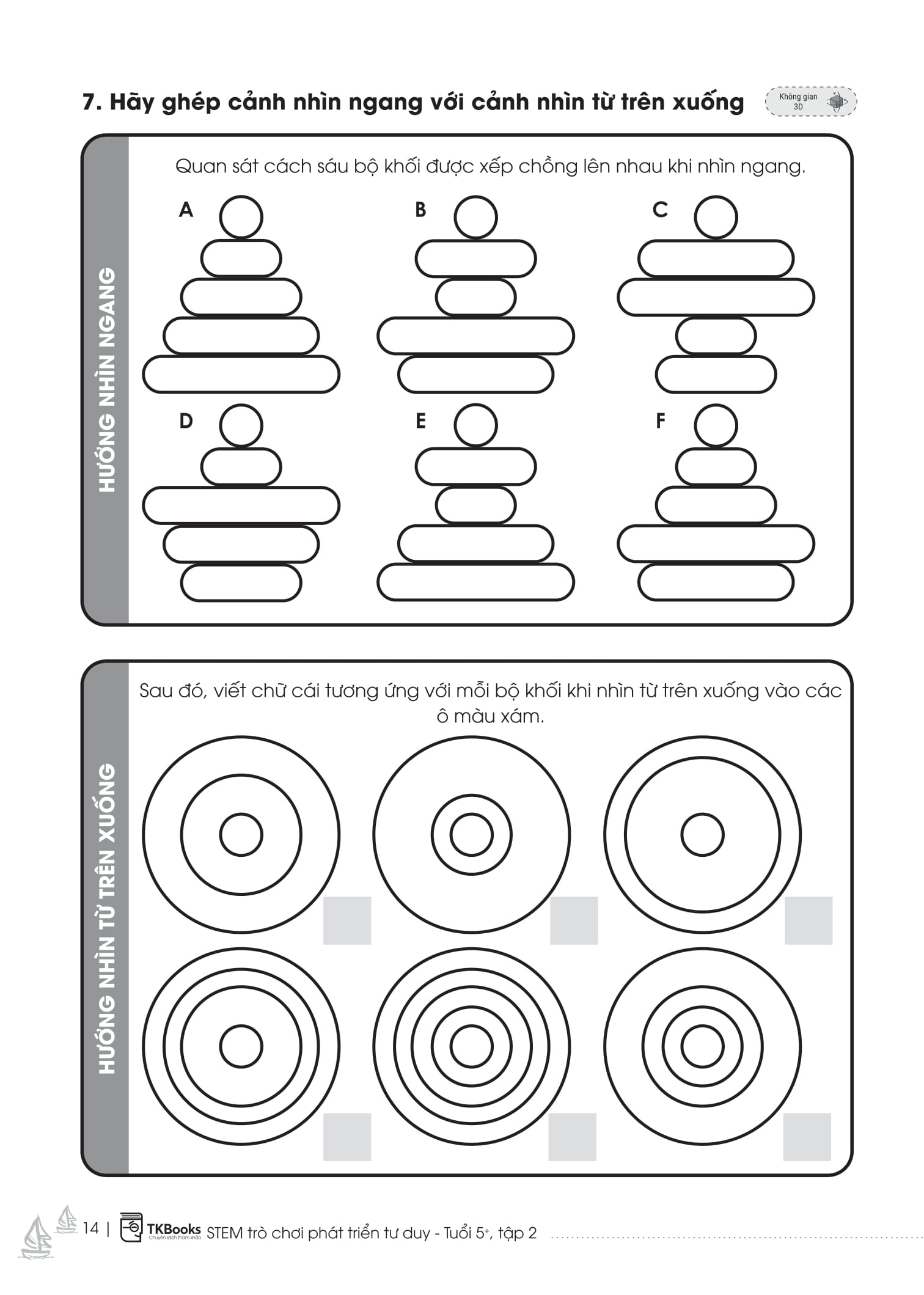 Bộ STEM Trò Chơi Phát Triển Tư Duy - Tuổi 5+ - Tập 2 - Ảnh 6