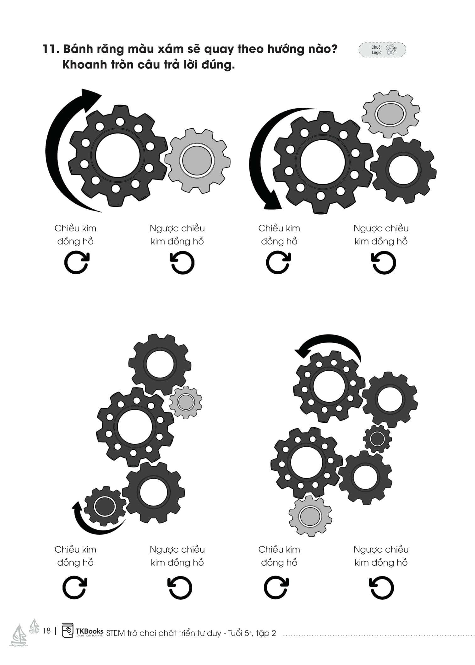 Bộ STEM Trò Chơi Phát Triển Tư Duy - Tuổi 5+ - Tập 2 - Ảnh 7