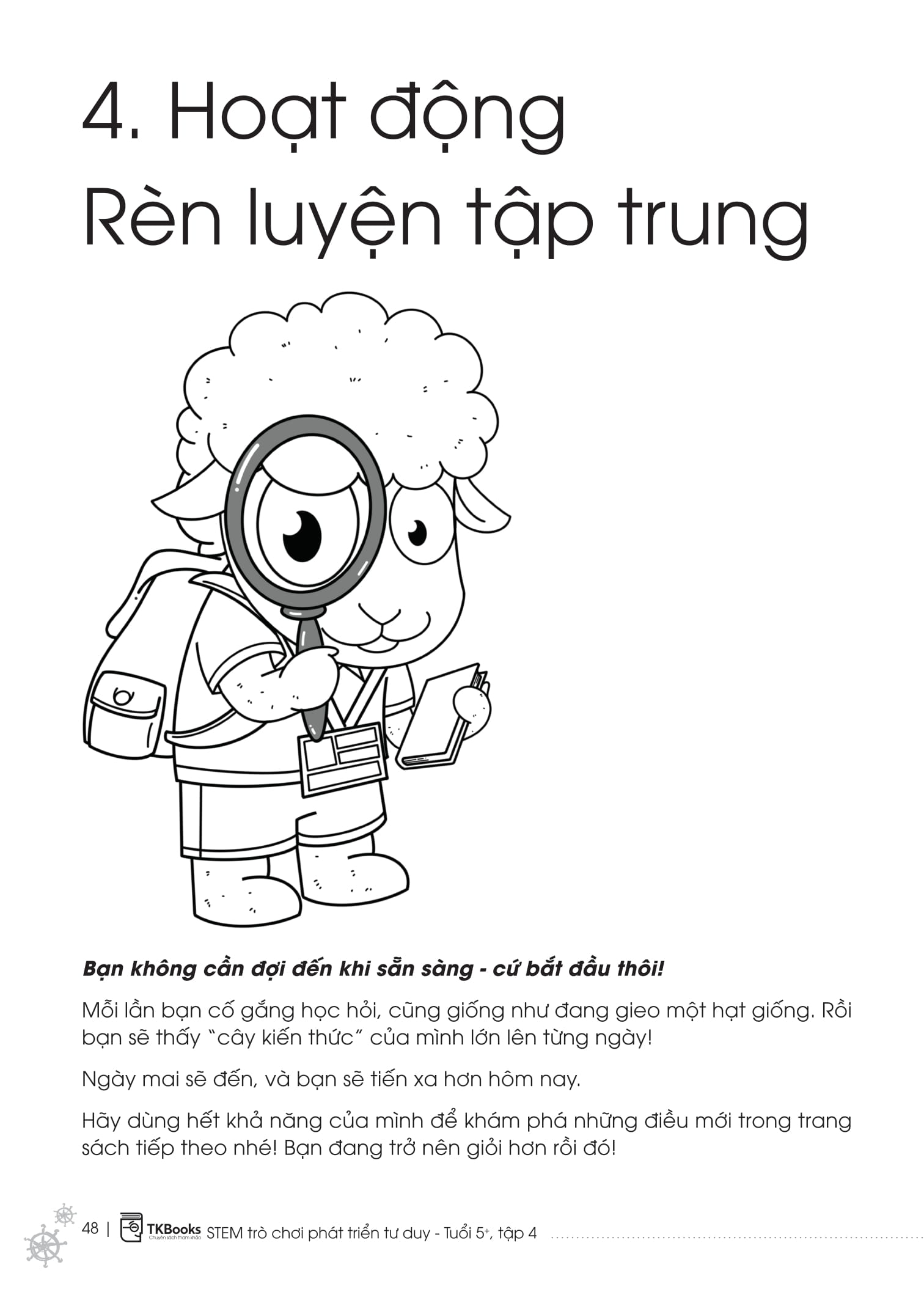 Bộ STEM Trò Chơi Phát Triển Tư Duy - Tuổi 5+ - Tập 4 - Ảnh 13