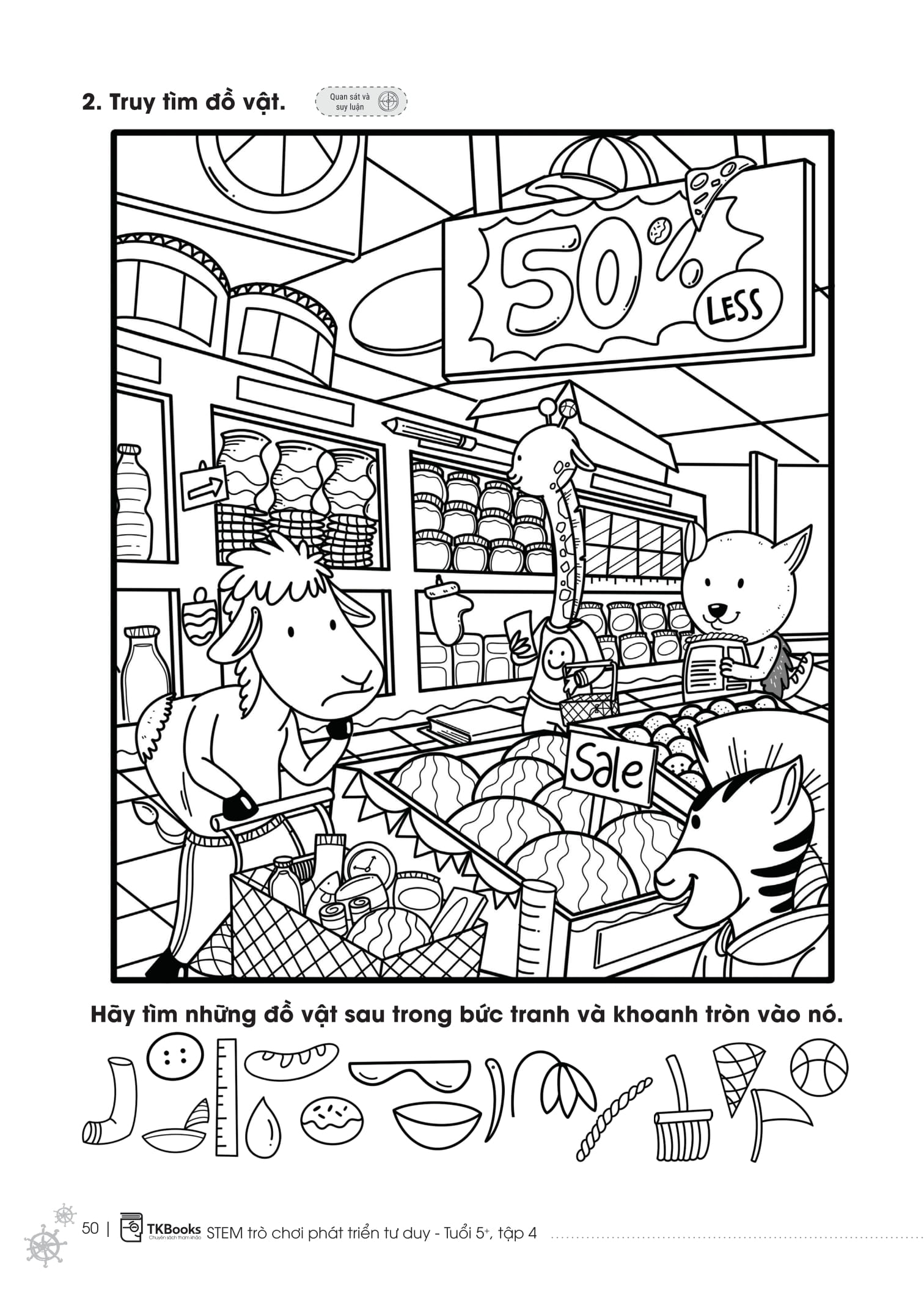 Bộ STEM Trò Chơi Phát Triển Tư Duy - Tuổi 5+ - Tập 4 - Ảnh 14