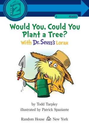bộ step into reading - step 2: would you, could you plant a tree? with dr. seuss's lorax - Ảnh 4