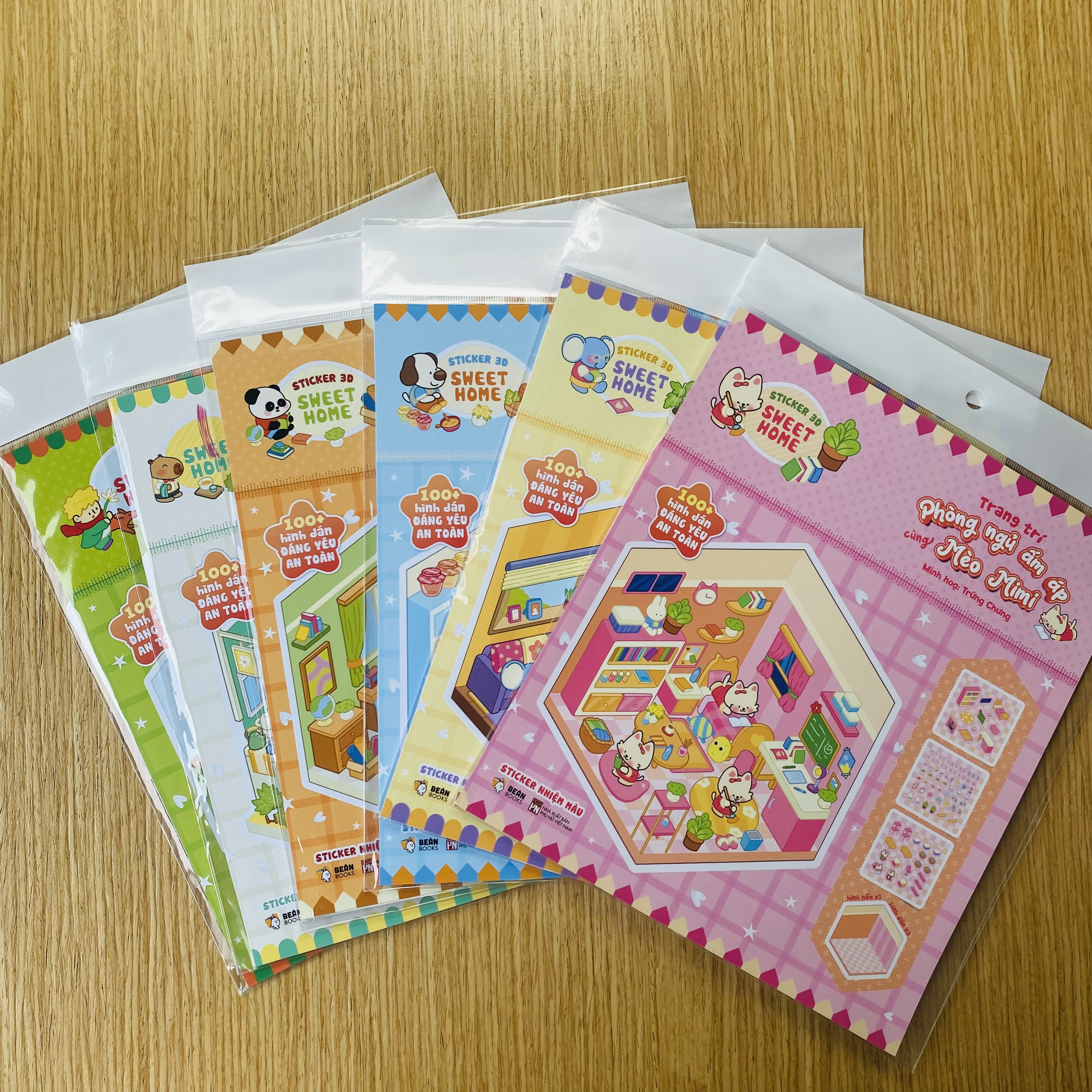 Bộ Sticker 3D Sweet Home - Trang Trí Phòng Khách Cùng Voi Tiny - Ảnh 7