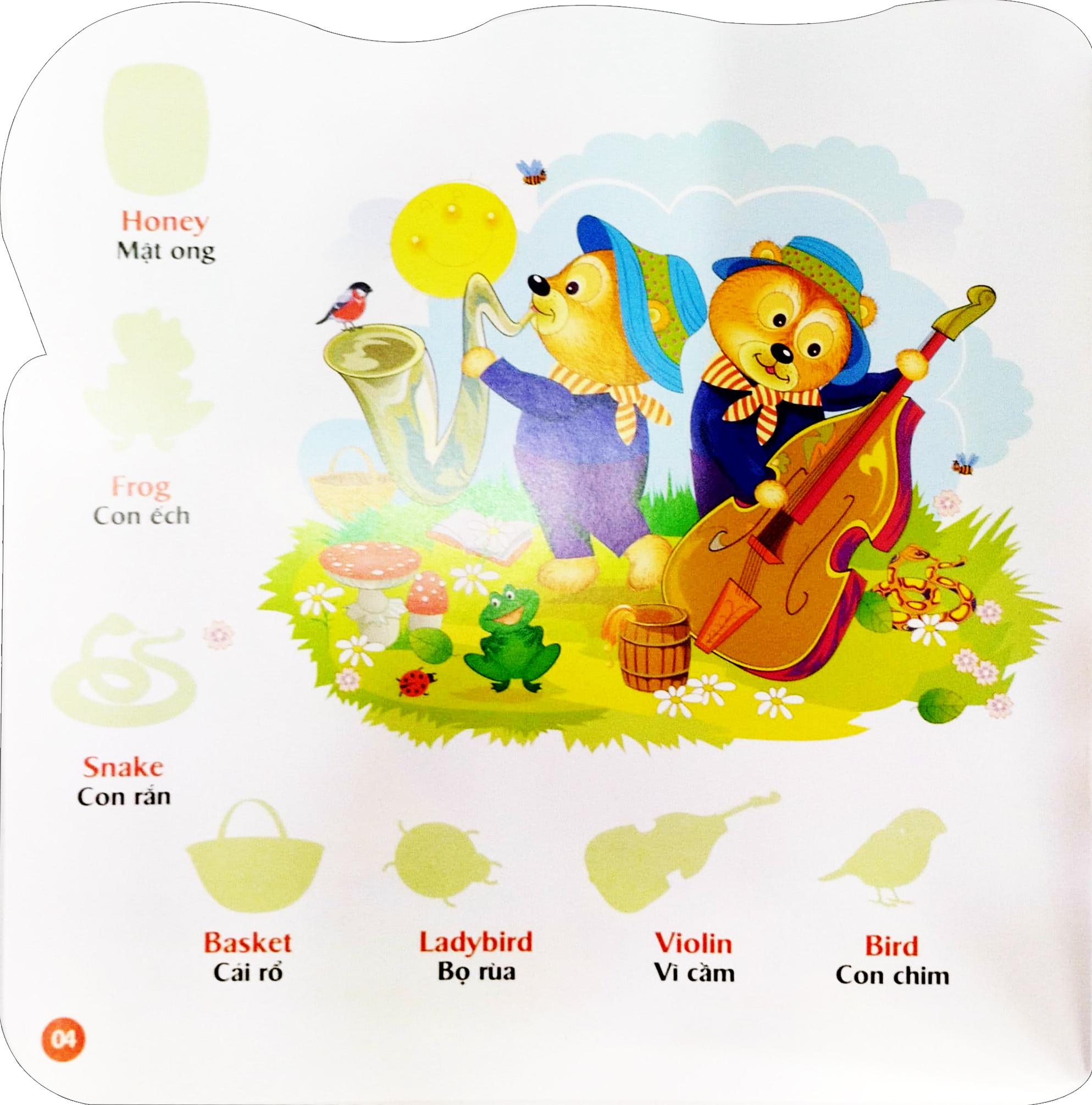bộ sticker - bóc dán hình thông minh - song ngữ anh-việt - tập 2 - Ảnh 5