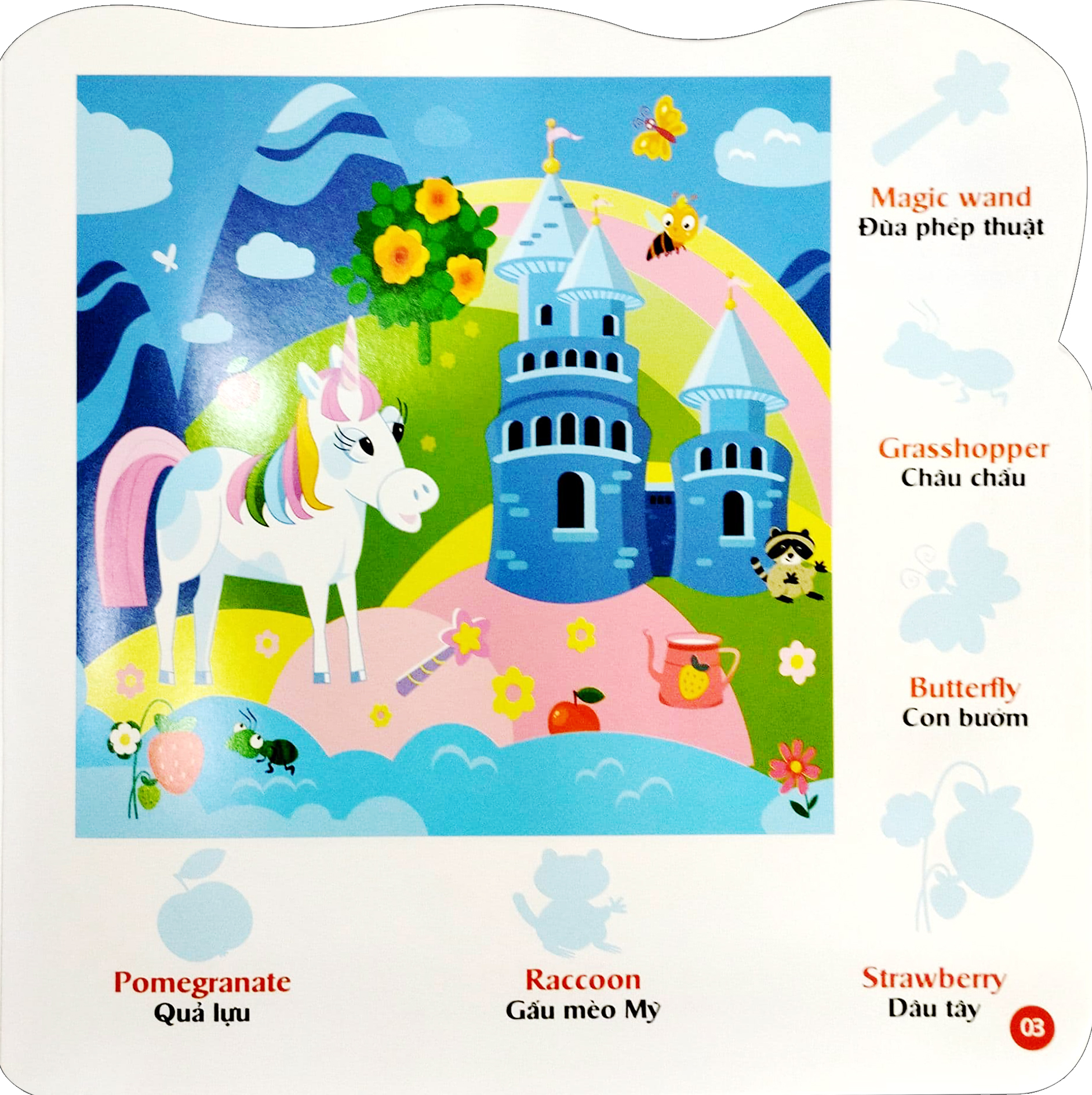 bộ sticker - bóc dán hình thông minh - song ngữ anh-việt - tập 5 - Ảnh 4