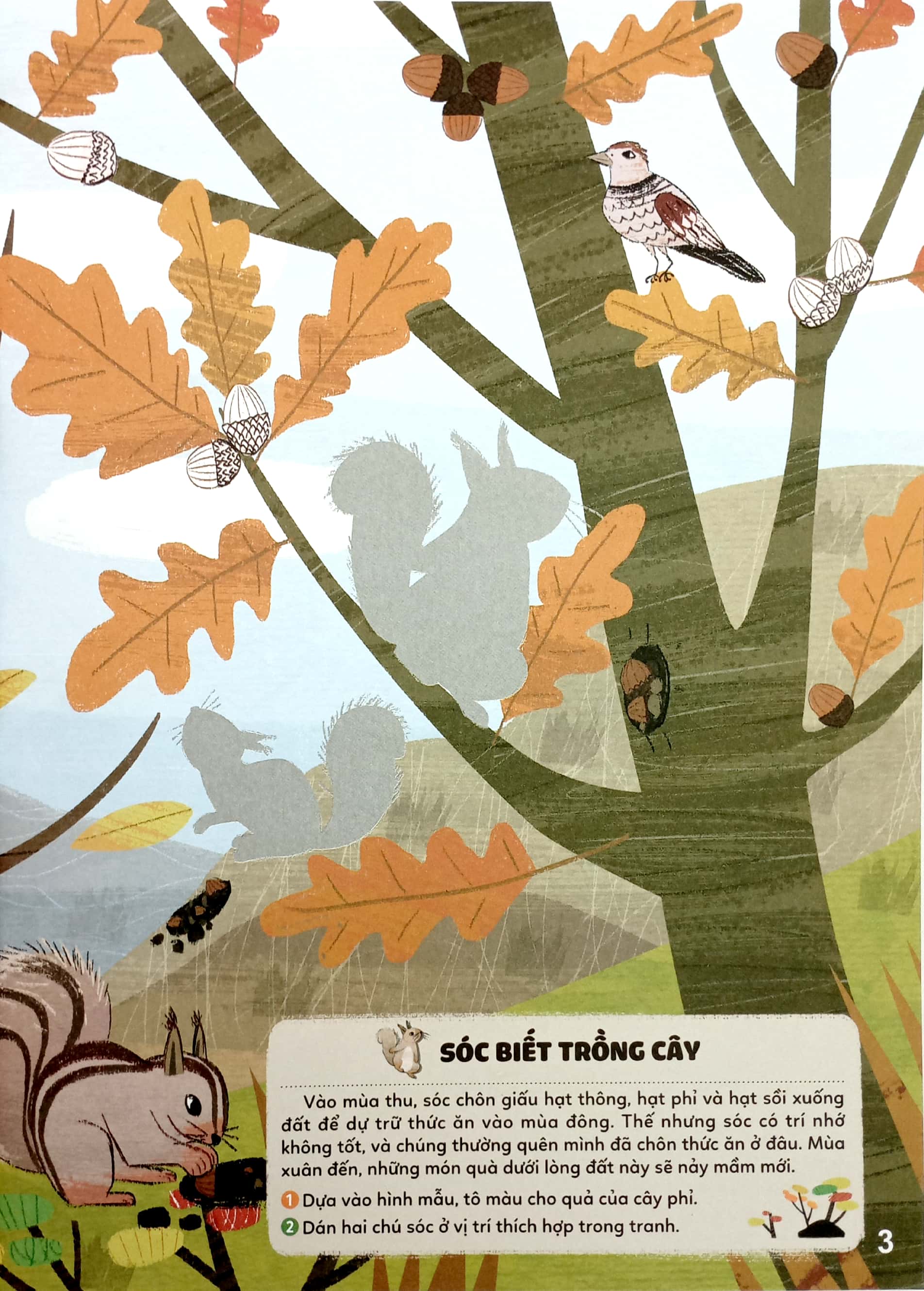 bộ sticker bước vào thế giới thiên nhiên kỳ thú - tập 2 - bí mật rừng rậm - Ảnh 5