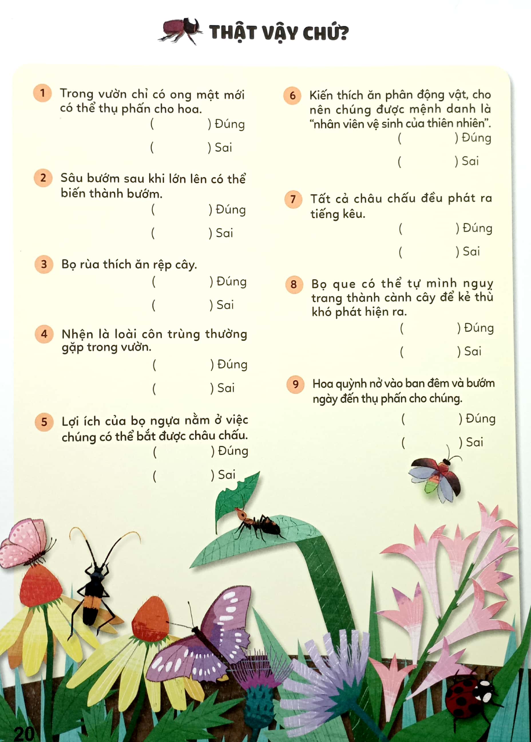 bộ sticker bước vào thế giới thiên nhiên kỳ thú - tập 2 - khu vườn náo nhiệt - Ảnh 3