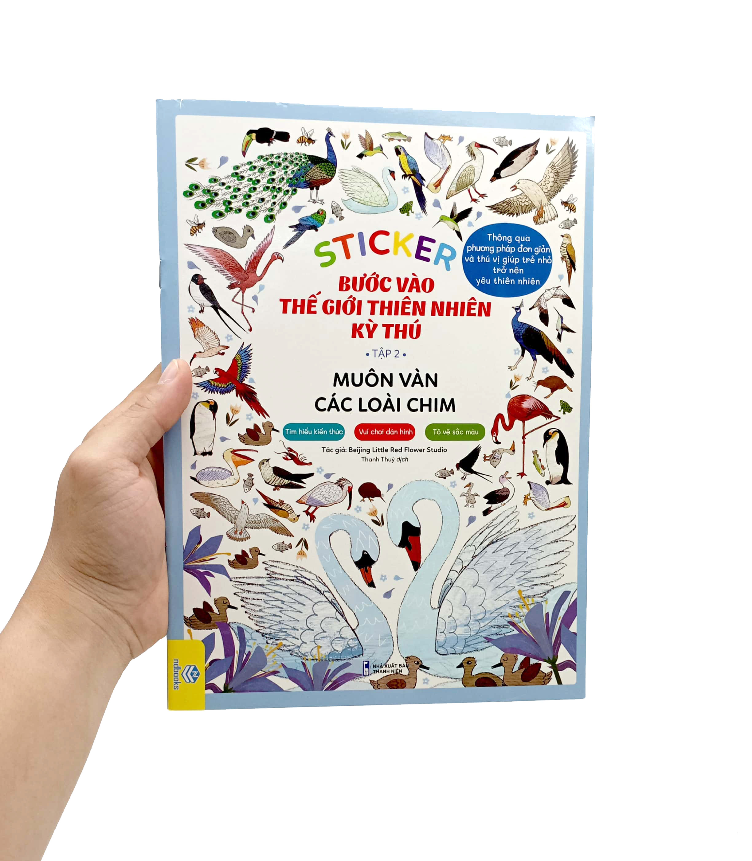 bộ sticker bước vào thế giới thiên nhiên kỳ thú - tập 2 - muôn vàn các loài chim - Ảnh 7