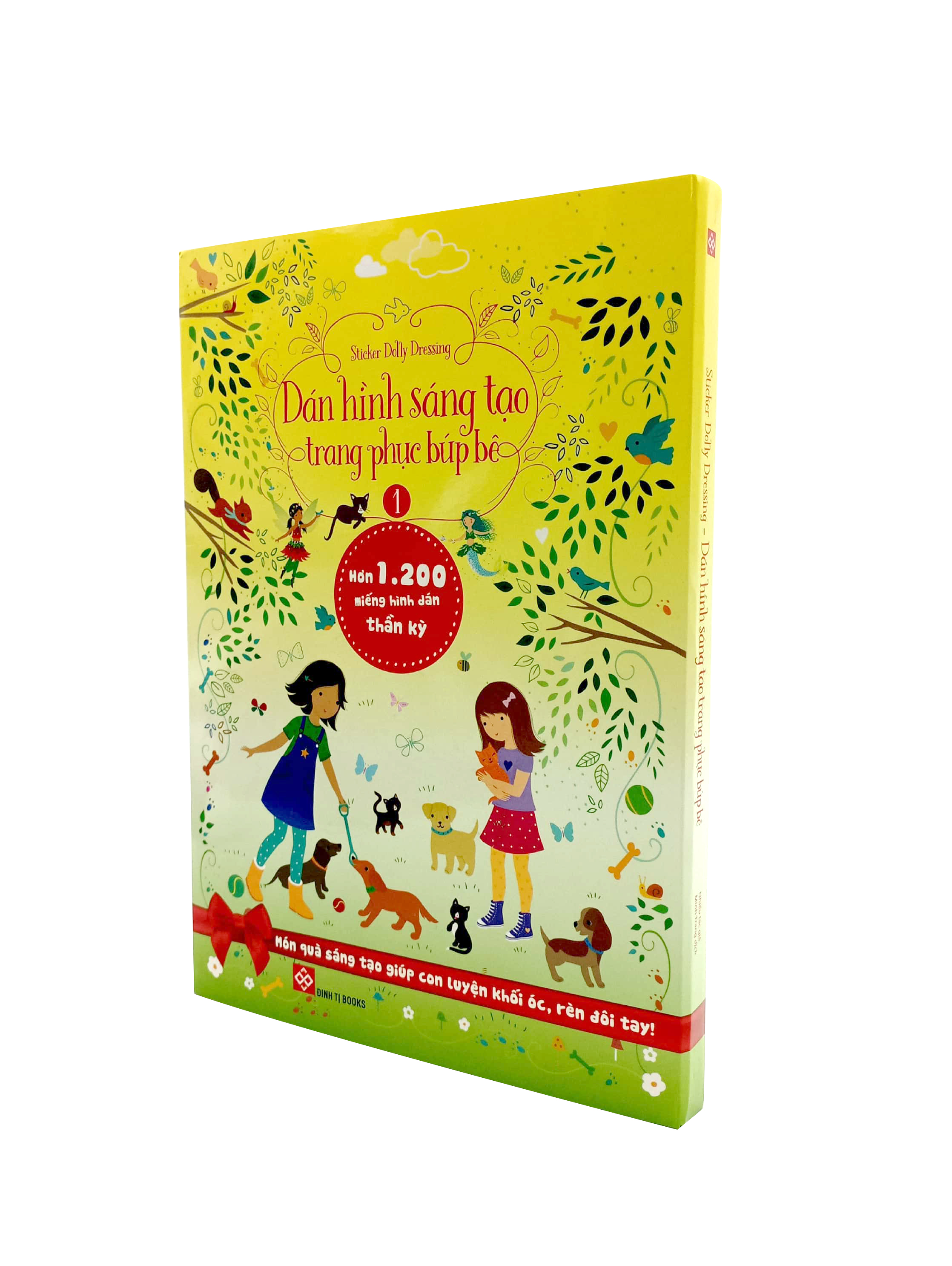 bộ sticker dolly dressing - dán hình sáng tạo trang phục búp bê - bộ 1 (bộ 4 tập) - Ảnh 3