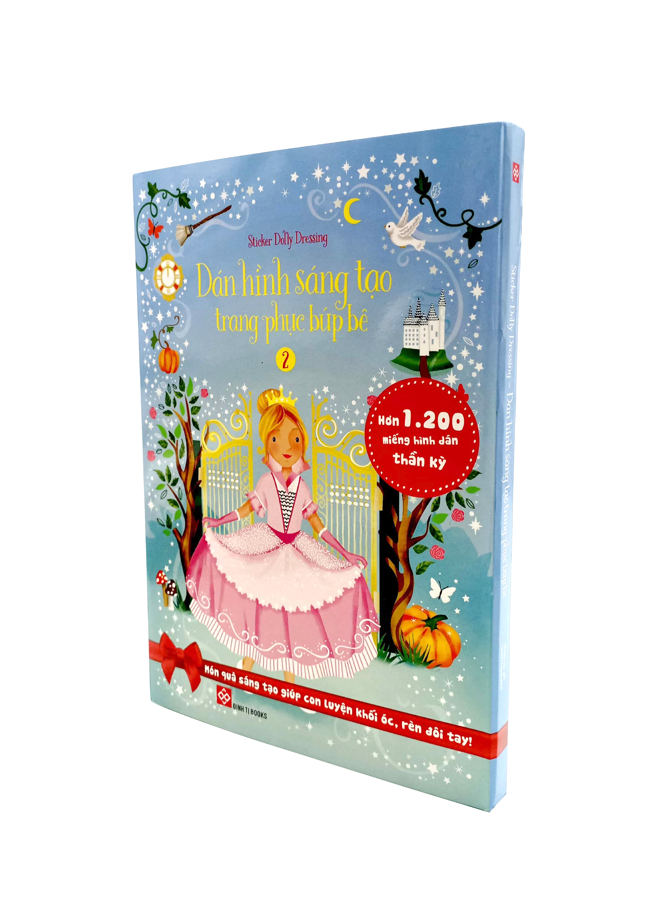 bộ sticker dolly dressing - dán hình sáng tạo trang phục búp bê - bộ 2 (bộ 4 tập) - Ảnh 10