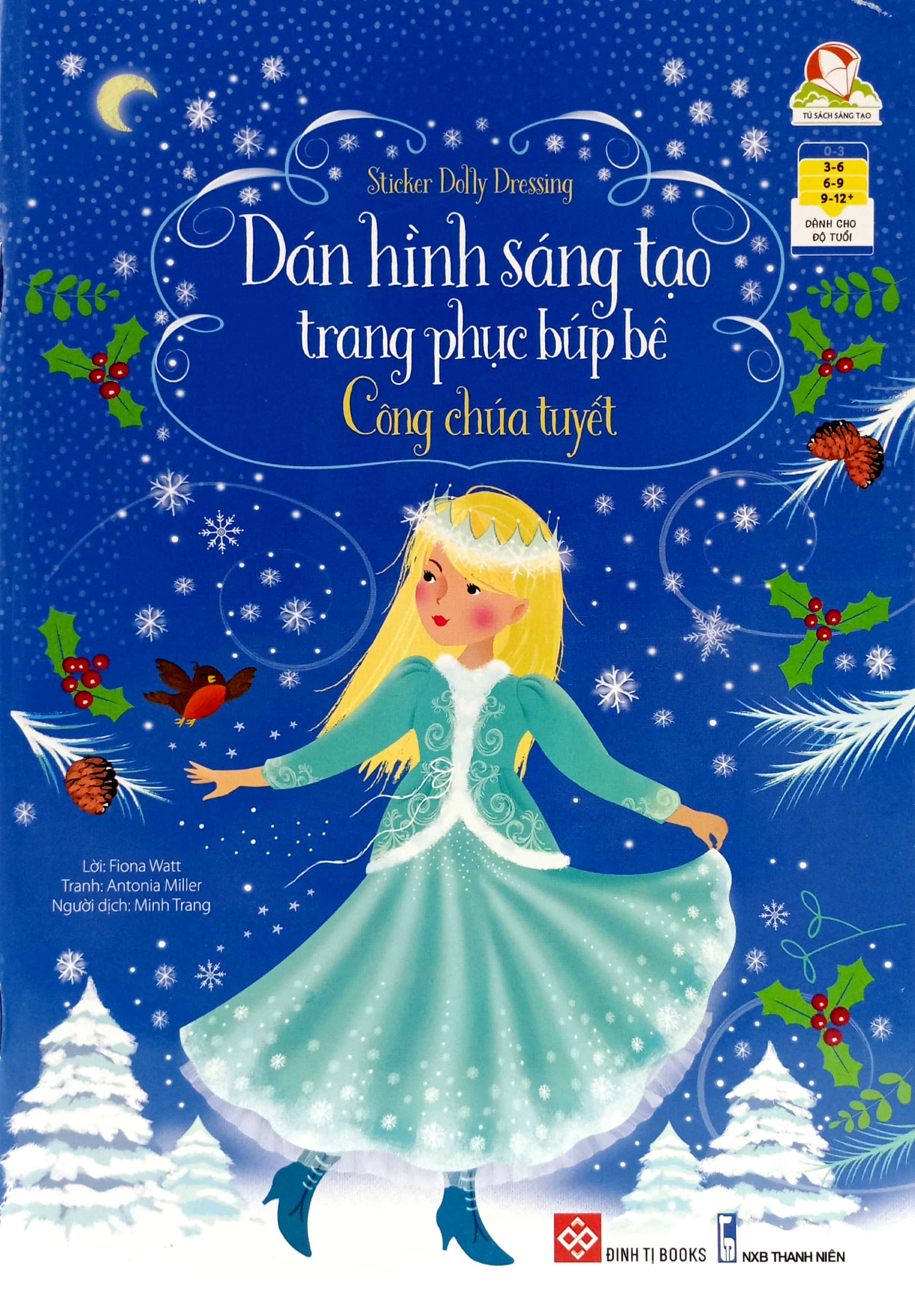 bộ sticker dolly dressing - dán hình sáng tạo trang phục búp bê - bộ 2 (bộ 4 tập) - Ảnh 4